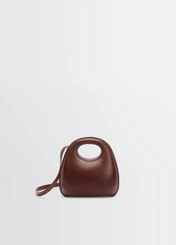 EGG BAG IN MOLDED LEATHER made by Lemaire