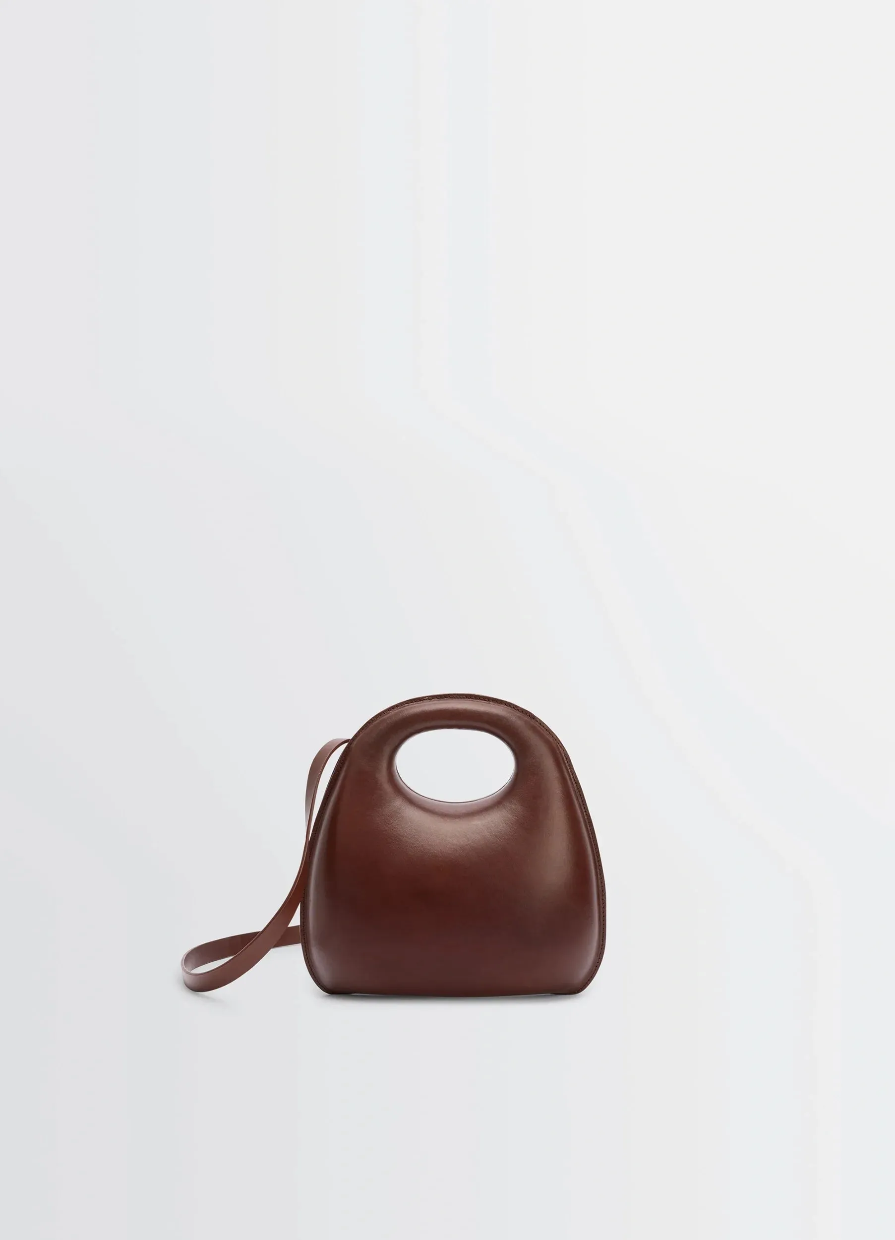 EGG BAG IN MOLDED LEATHER sold by Lemaire