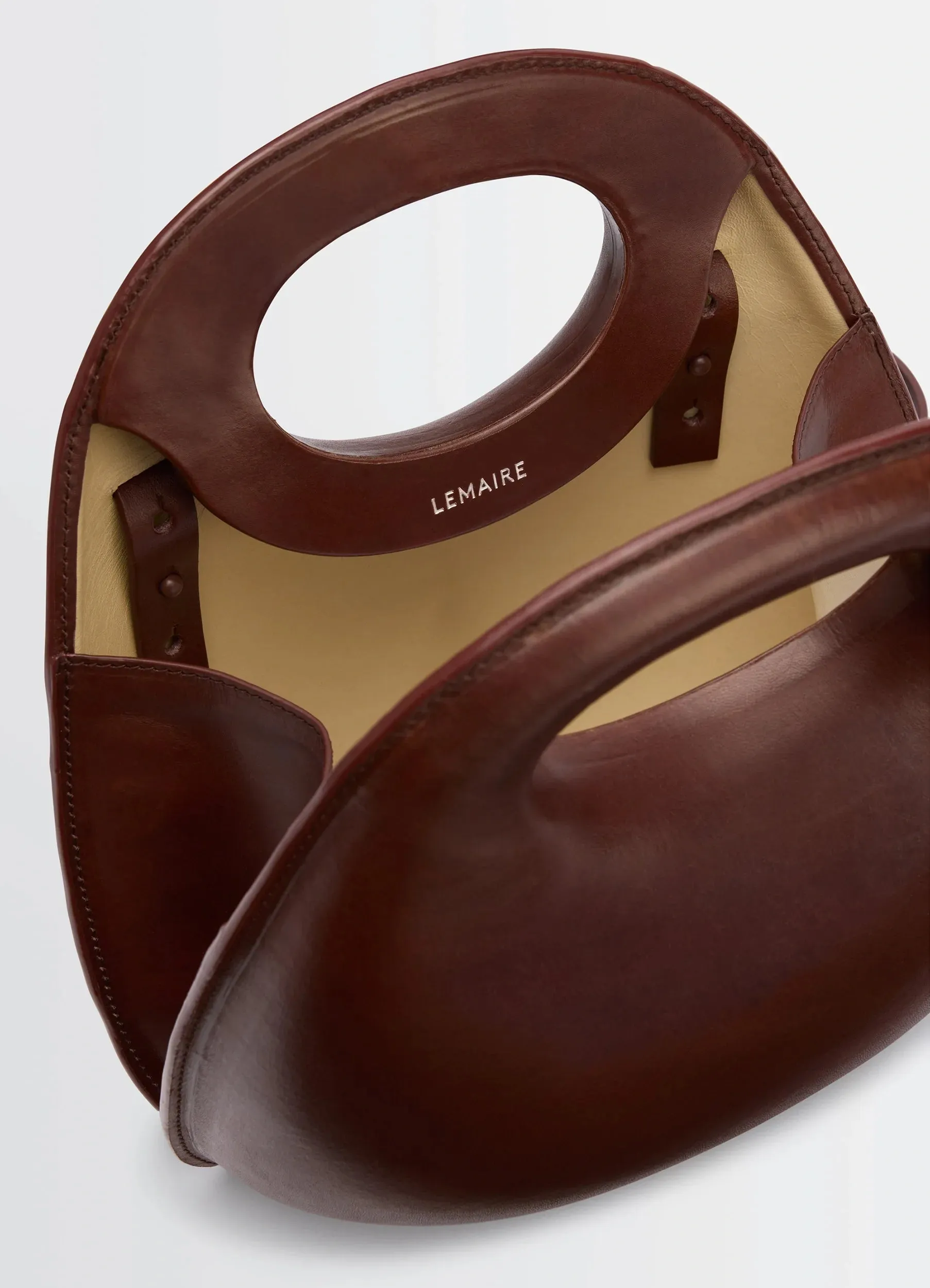 EGG BAG IN MOLDED LEATHER sold by Lemaire product image thumbnail 4