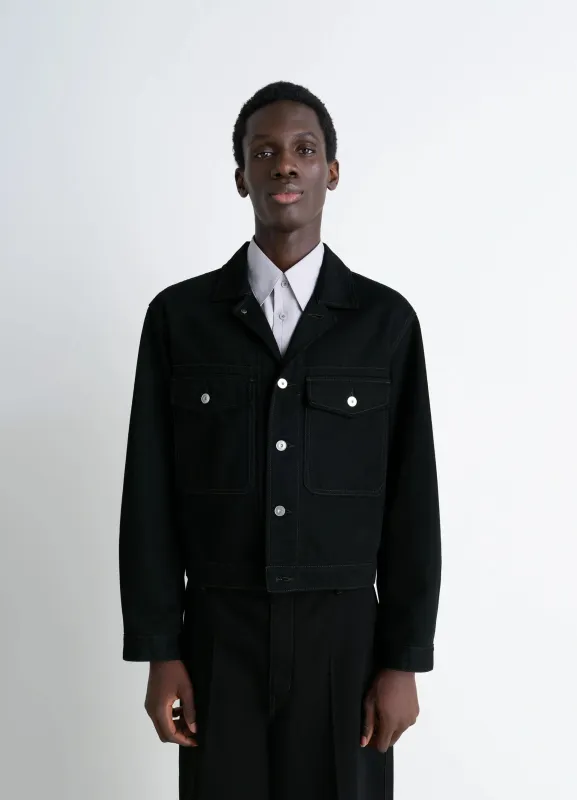 TRUCKER JACKET IN DENIM made by Lemaire