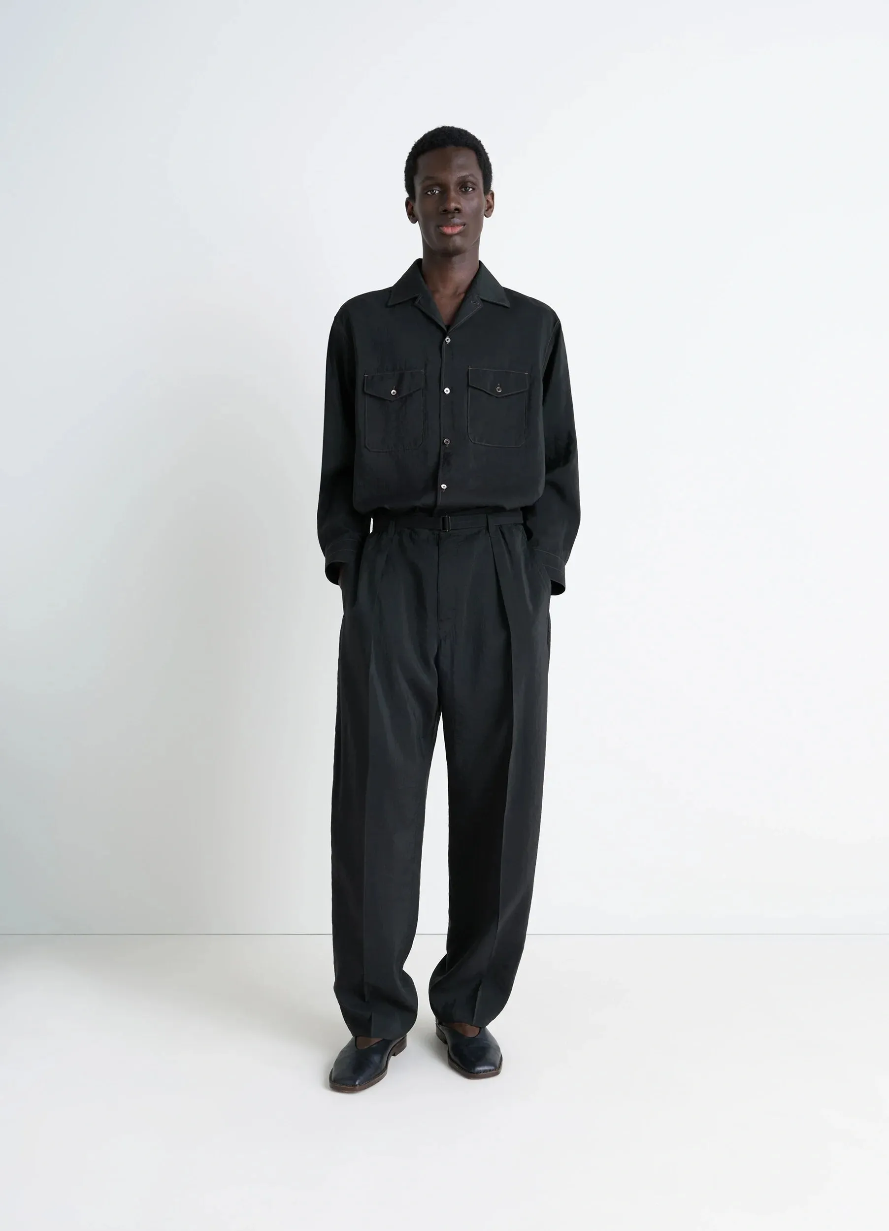 CONVERTIBLE COLLAR SHIRT sold by Lemaire product image thumbnail 2