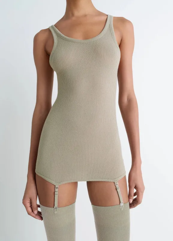SEAMLESS SHORT SLEEVES TANK TOP WITH SUSPENDERS sold by Lemaire