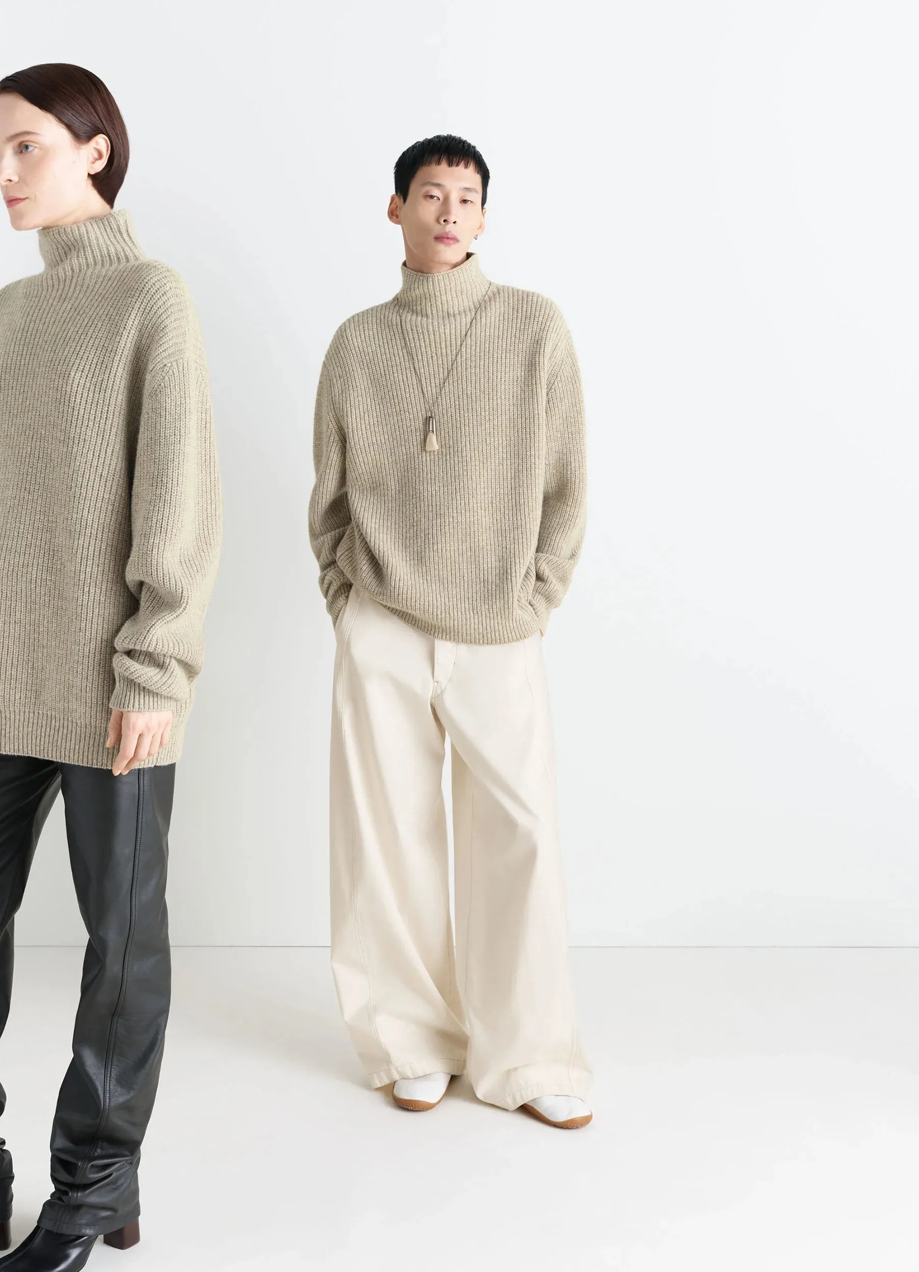 HIGH NECK SWEATER sold by Lemaire