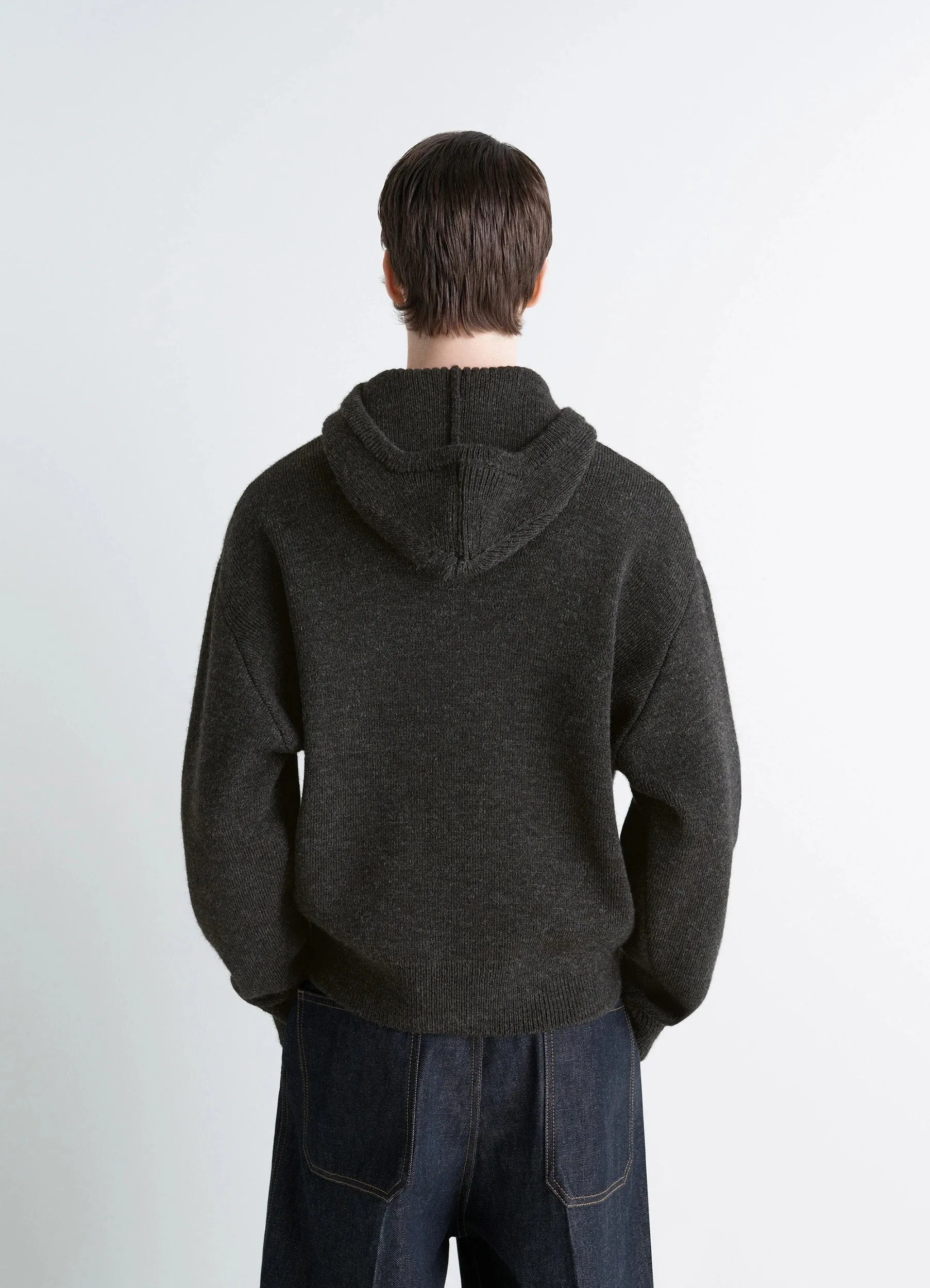 HOODED SWEATER sold by Lemaire product image thumbnail 4