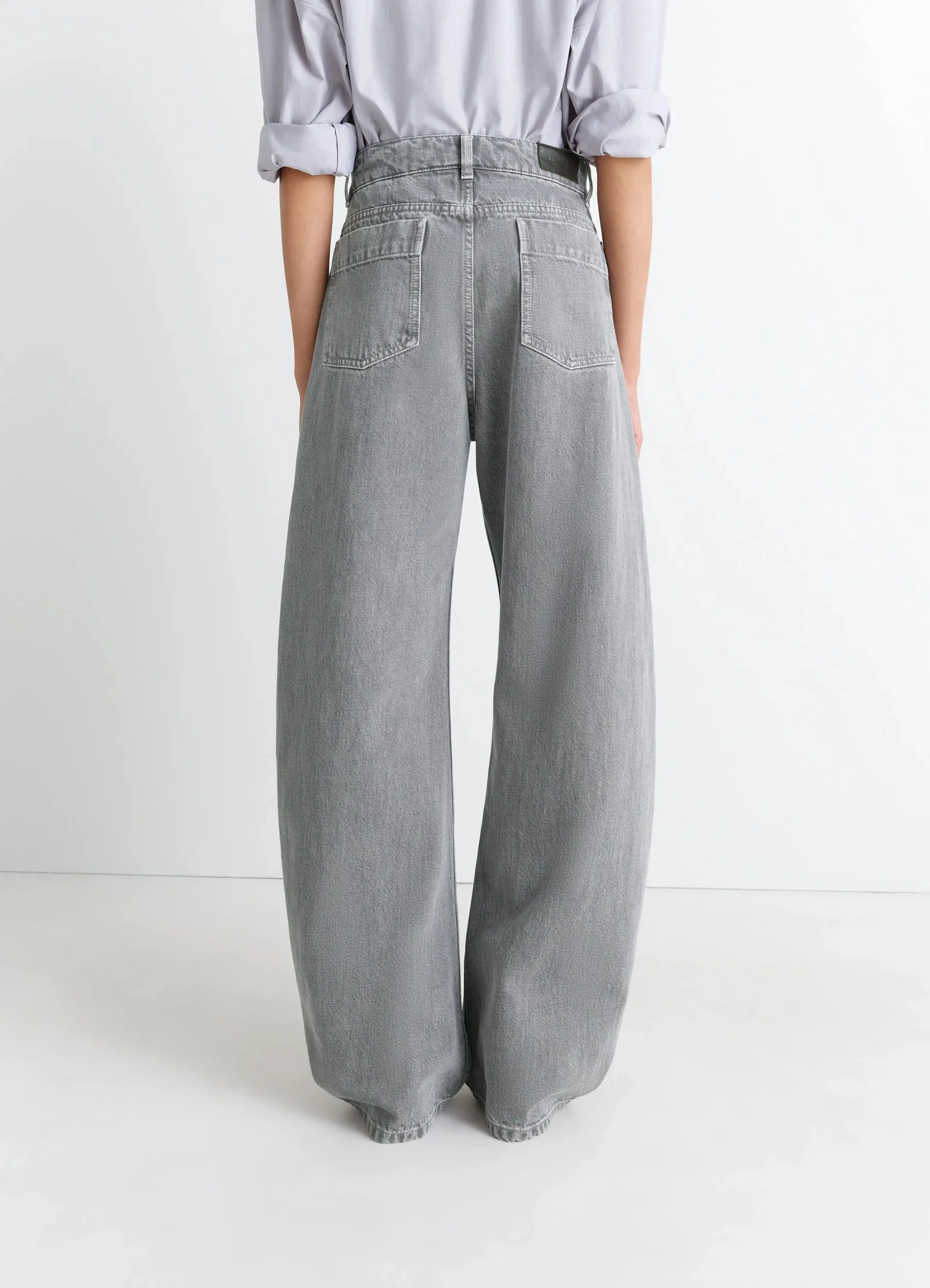 HIGH WAISTED CURVED PANTS sold by Lemaire product image thumbnail 4