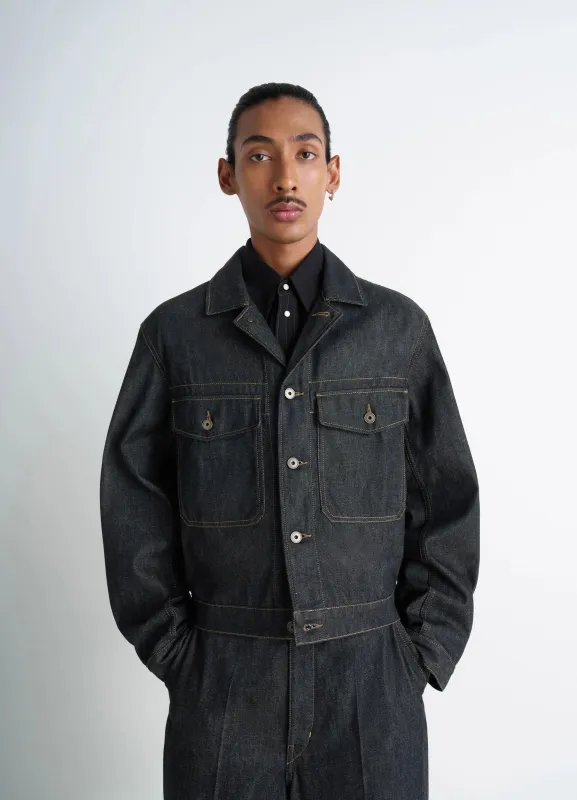 TRUCKER JACKET IN DENIM made by Lemaire