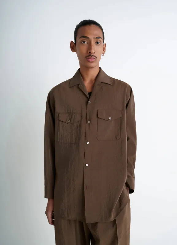 CONVERTIBLE COLLAR SHIRT sold by Lemaire