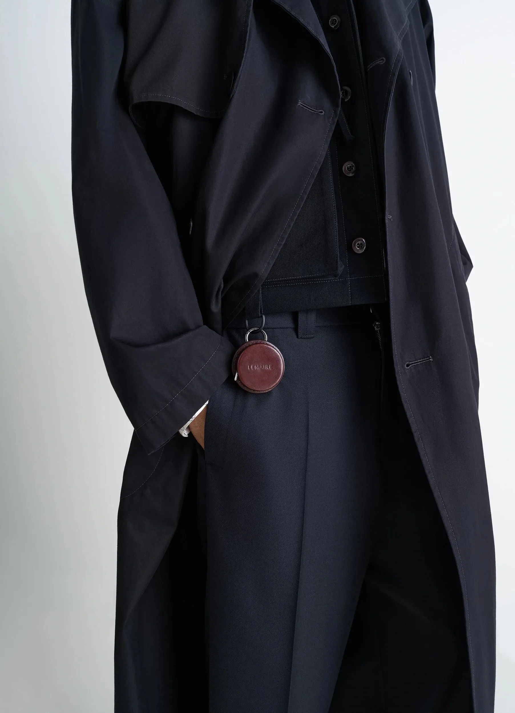 MOLDED TAPE NECKLACE IN LEATHER sold by Lemaire product image thumbnail 2