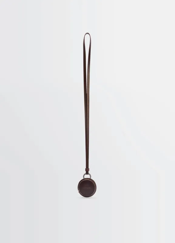 MOLDED TAPE NECKLACE IN LEATHER made by Lemaire