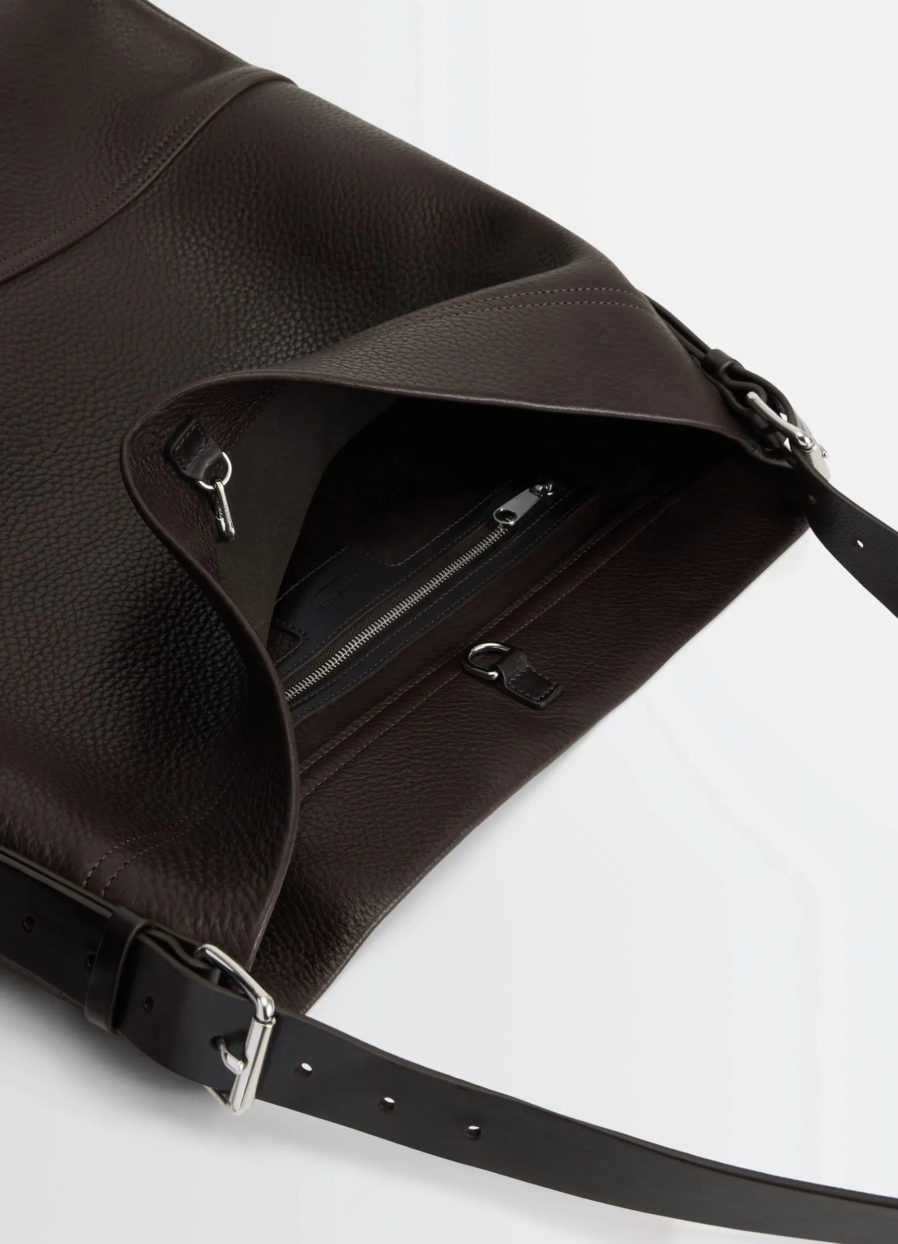 BELTED TOTE BAG IN GRAINED COW LEAHER sold by Lemaire product image thumbnail 5
