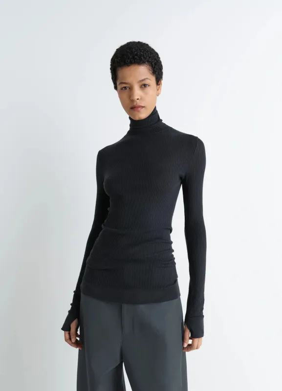 SEAMLESS HIGH NECK TOP sold by Lemaire