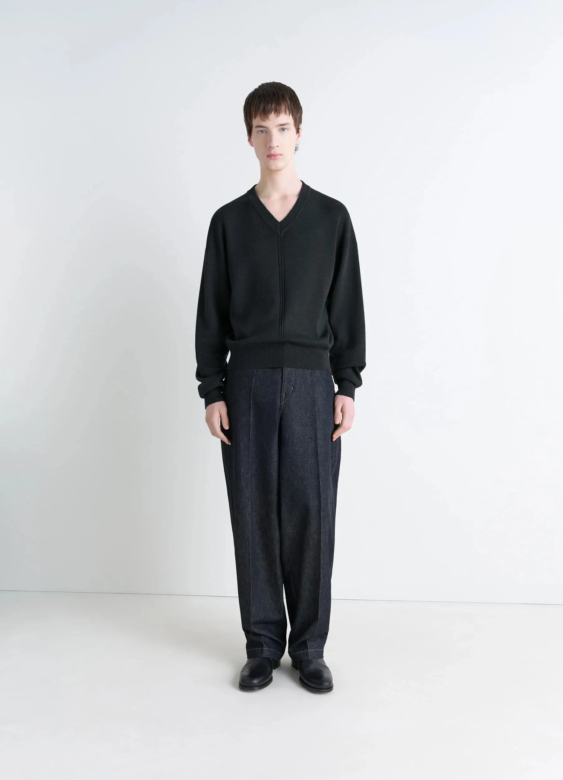 V NECK SWEATER sold by Lemaire product image thumbnail 2