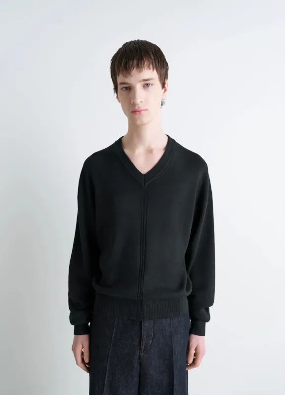 V NECK SWEATER made by Lemaire