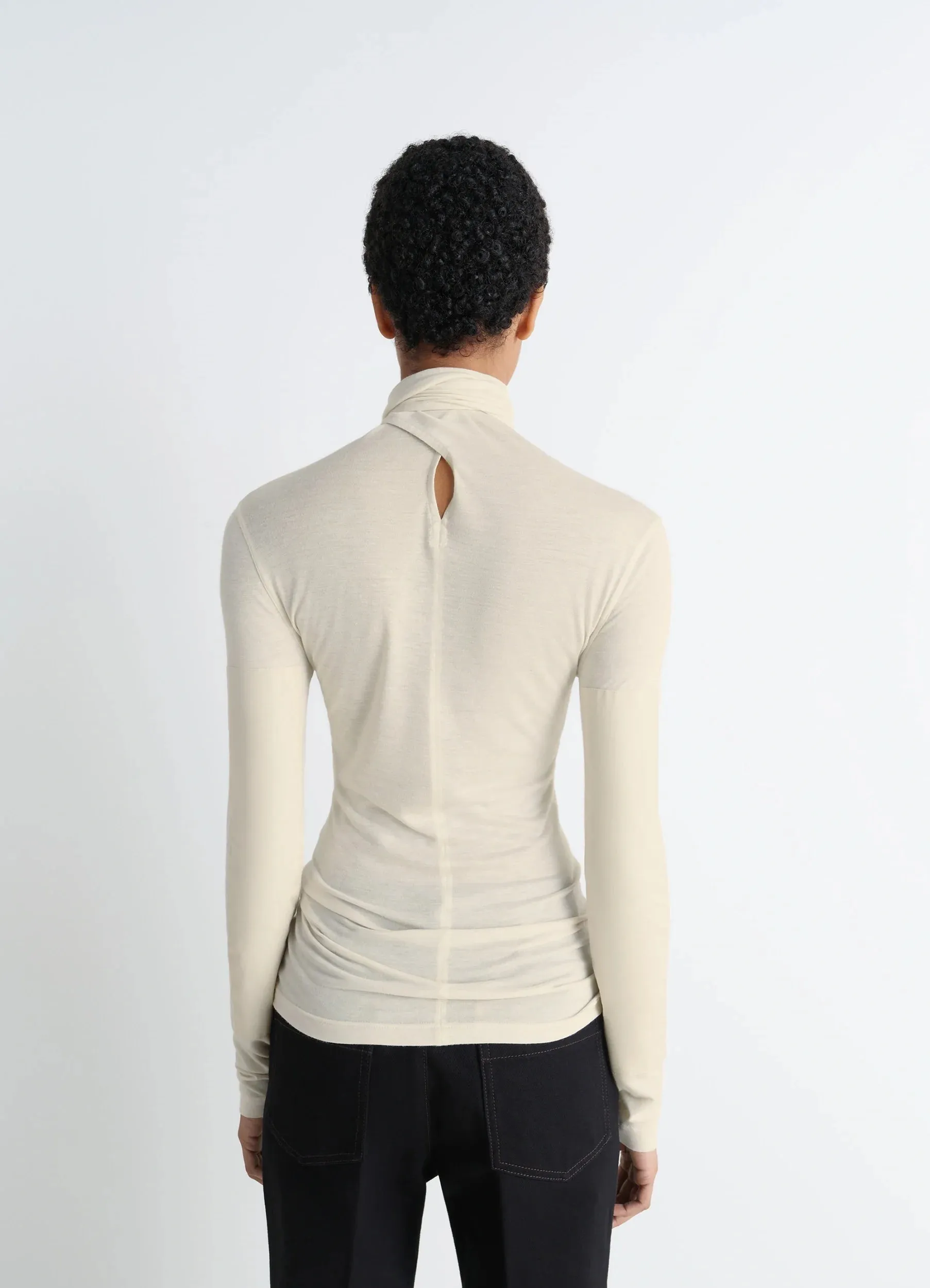 FOULARD TOP WITH PATCHS sold by Lemaire product image thumbnail 4