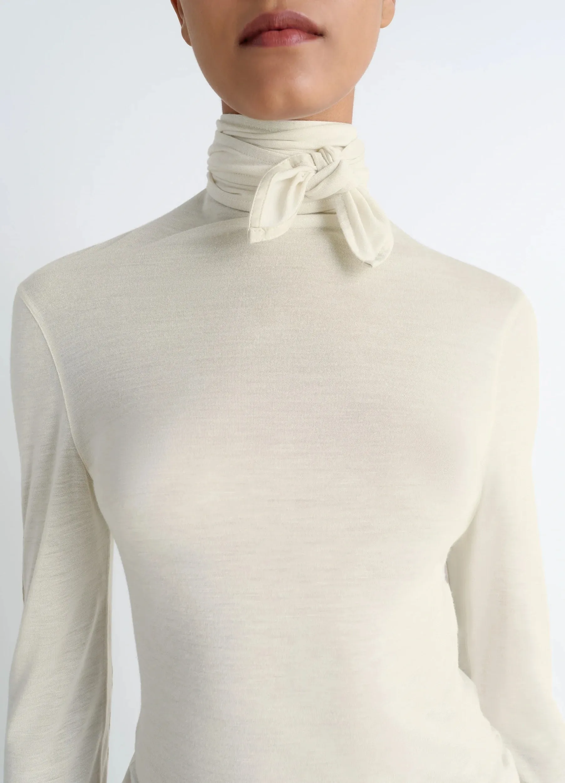 FOULARD TOP WITH PATCHS sold by Lemaire product image thumbnail 3