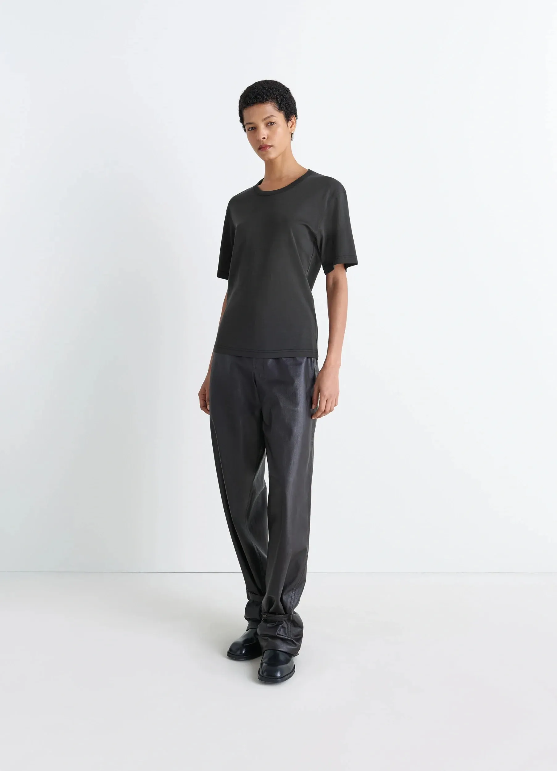 RIB T-SHIRT sold by Lemaire product image thumbnail 2