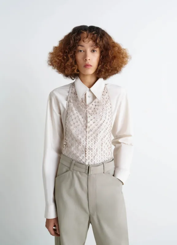 FISHNET HALTER TOP sold by Lemaire