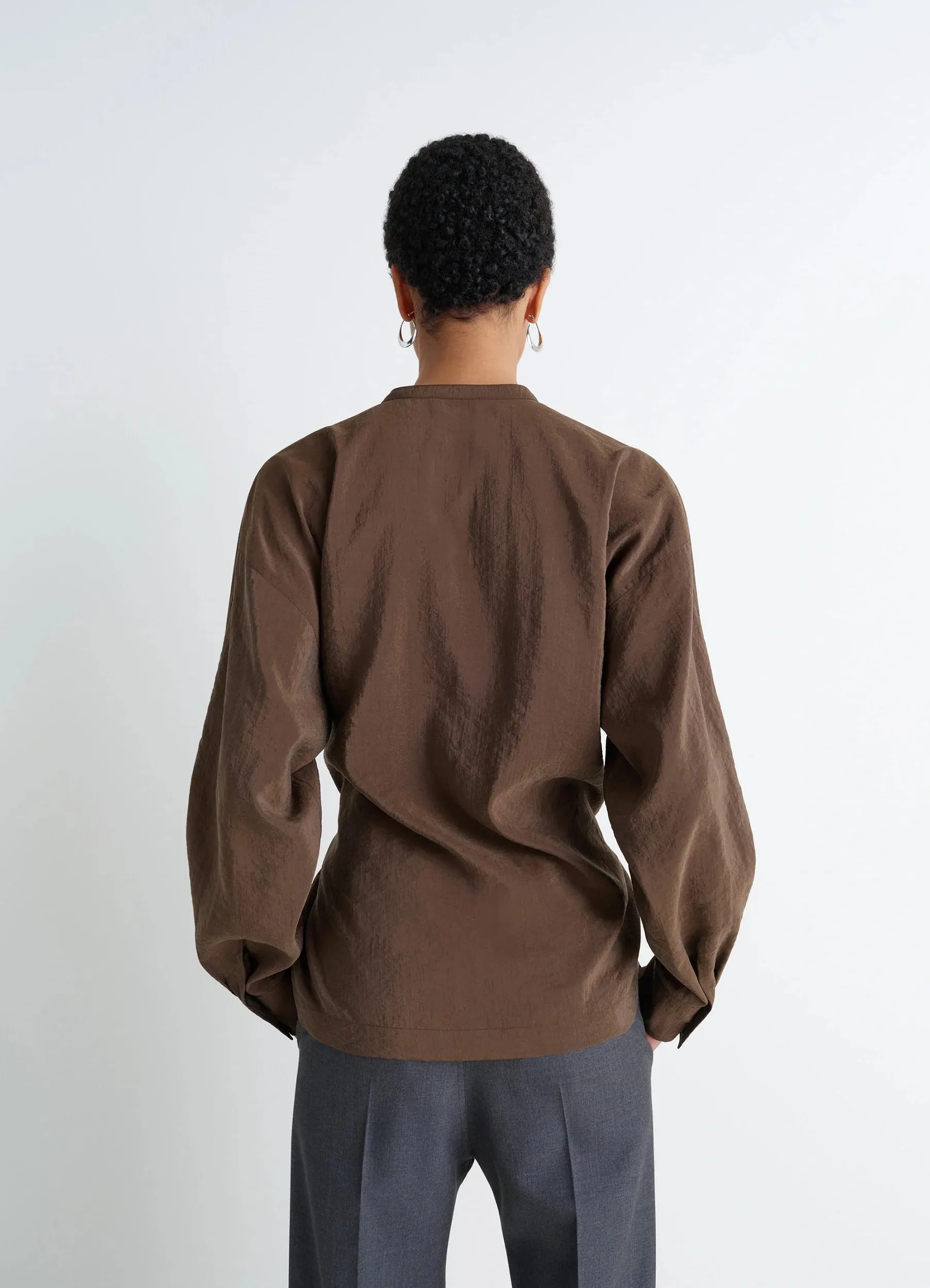TWISTED TOP IN DRY SILK sold by Lemaire product image thumbnail 5