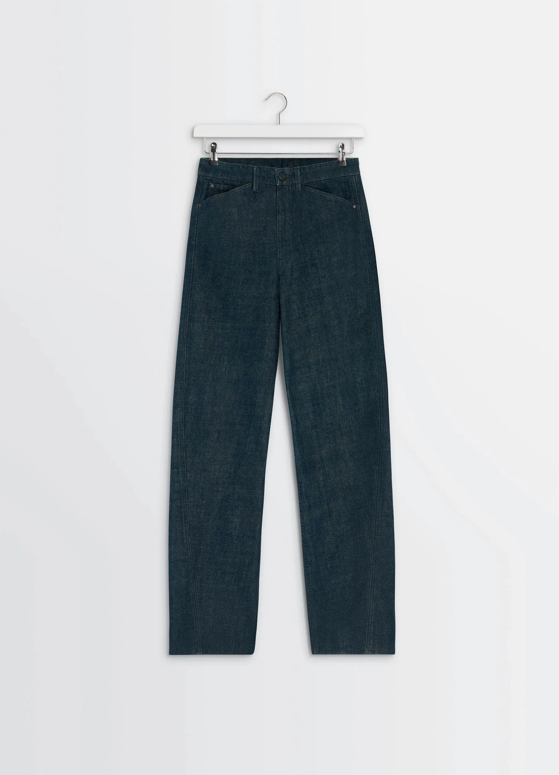 FIVE POCKETS TWISTED PANTS IN DENIM sold by Lemaire product image thumbnail 5