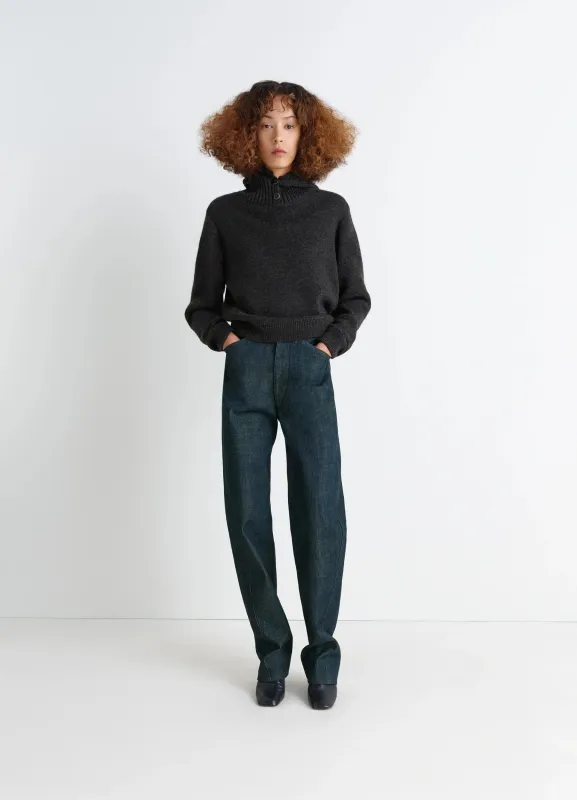 FIVE POCKETS TWISTED PANTS sold by Lemaire