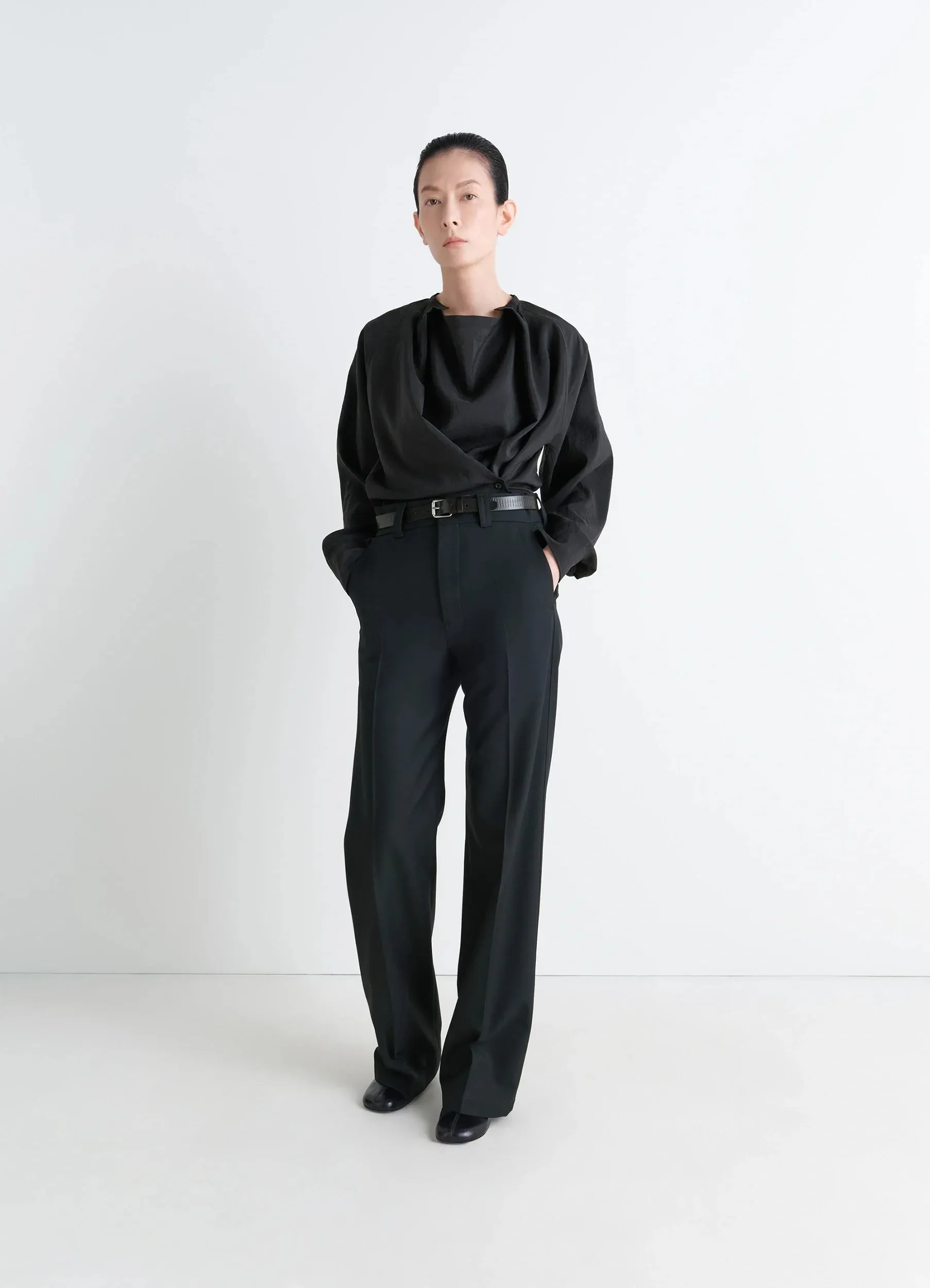 STRAIGHT TAILORED PANTS sold by Lemaire