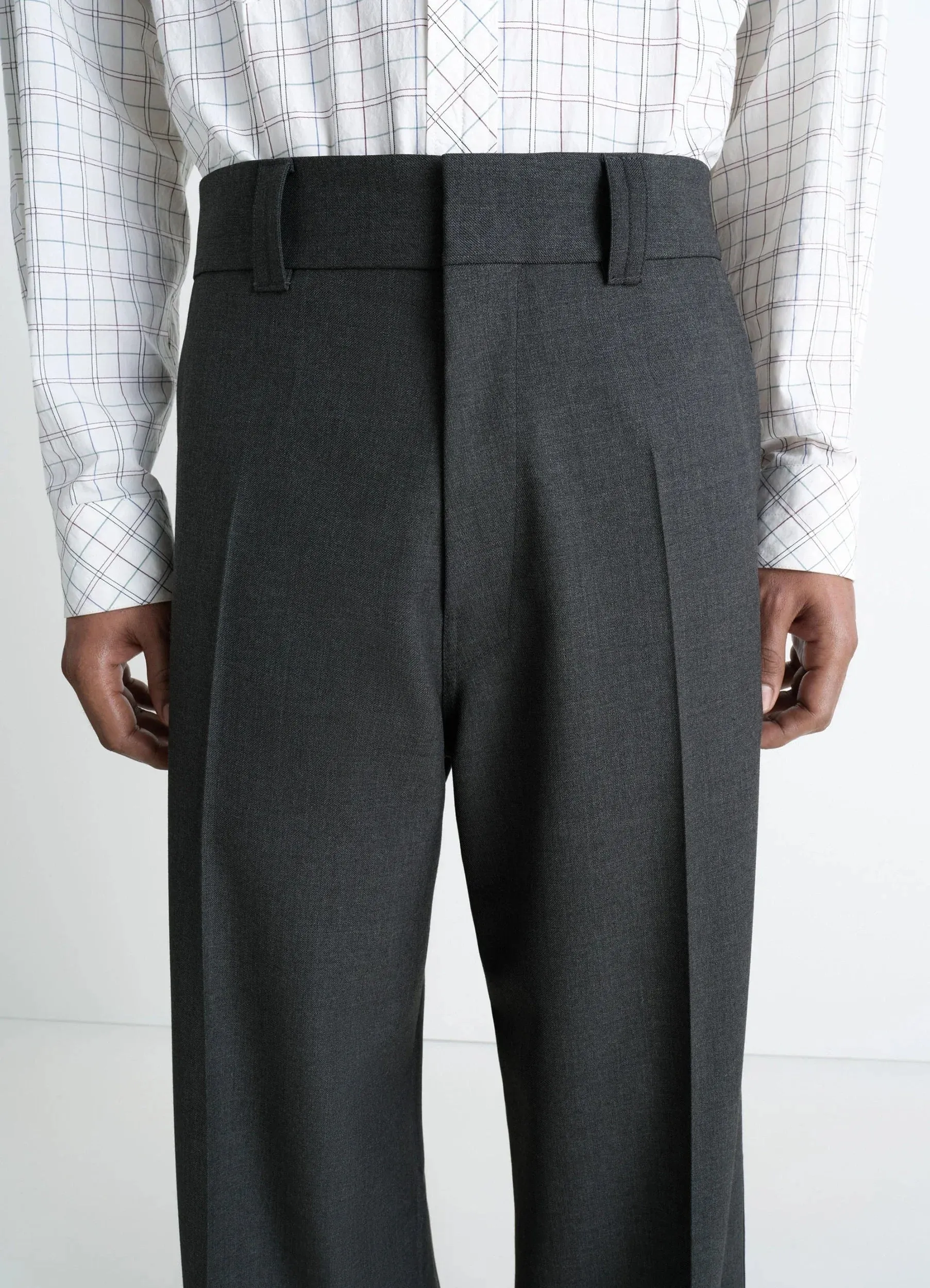 STRAIGHT TAILORED PANTS IN POLYWOOL sold by Lemaire product image thumbnail 2
