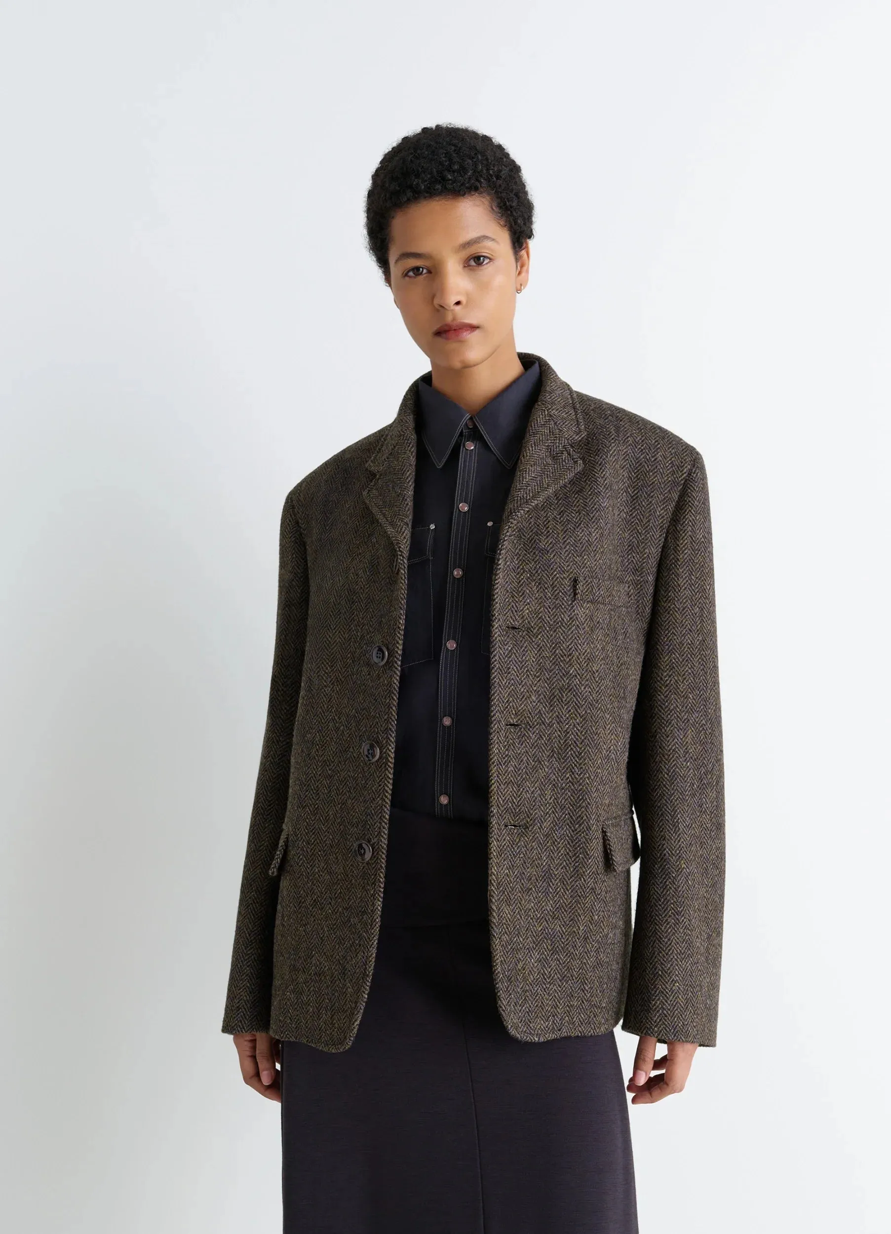 BOXY TAILORED JACKET sold by Lemaire product image thumbnail 3