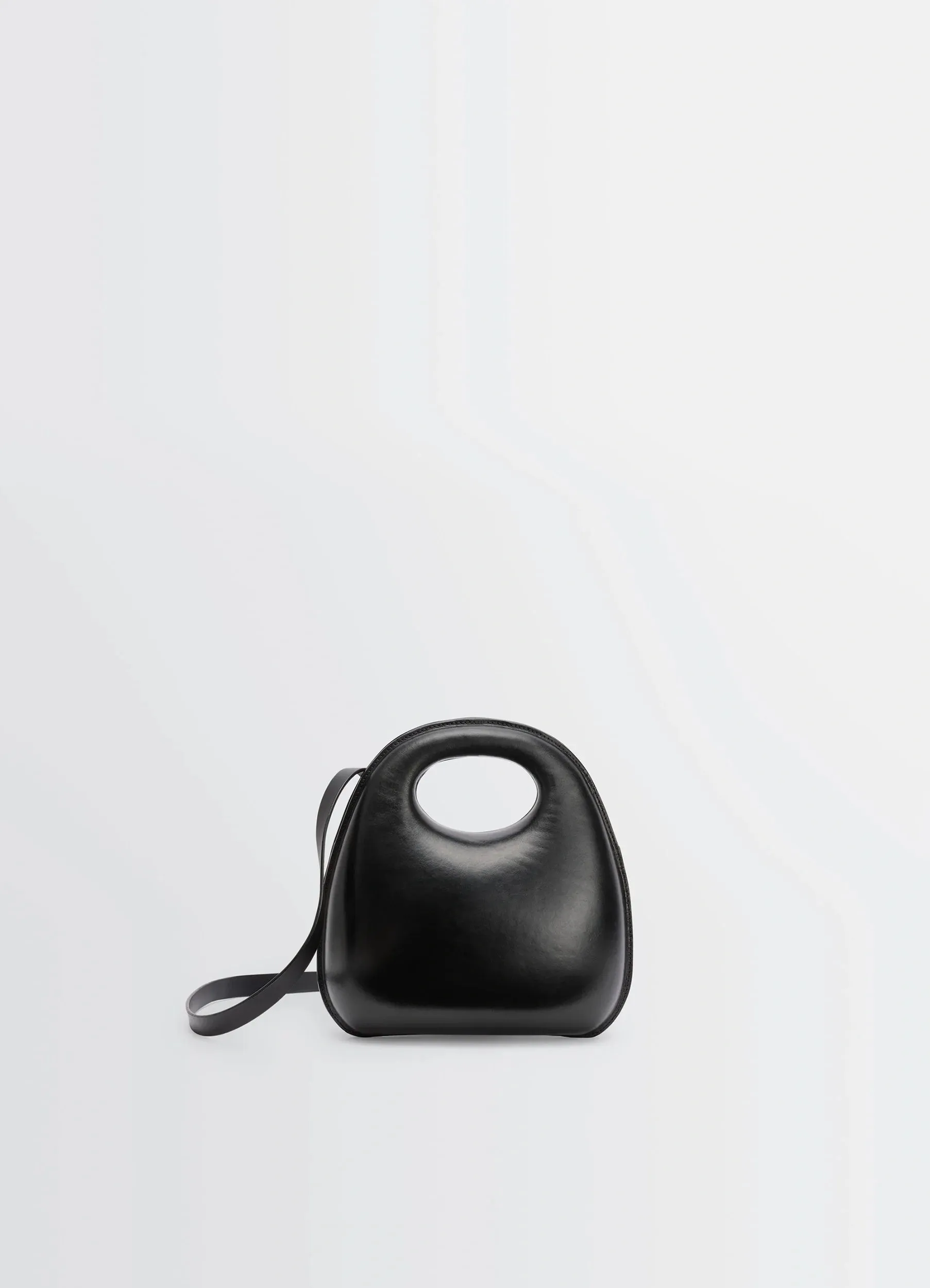 EGG BAG IN MOLDED LEATHER sold by Lemaire