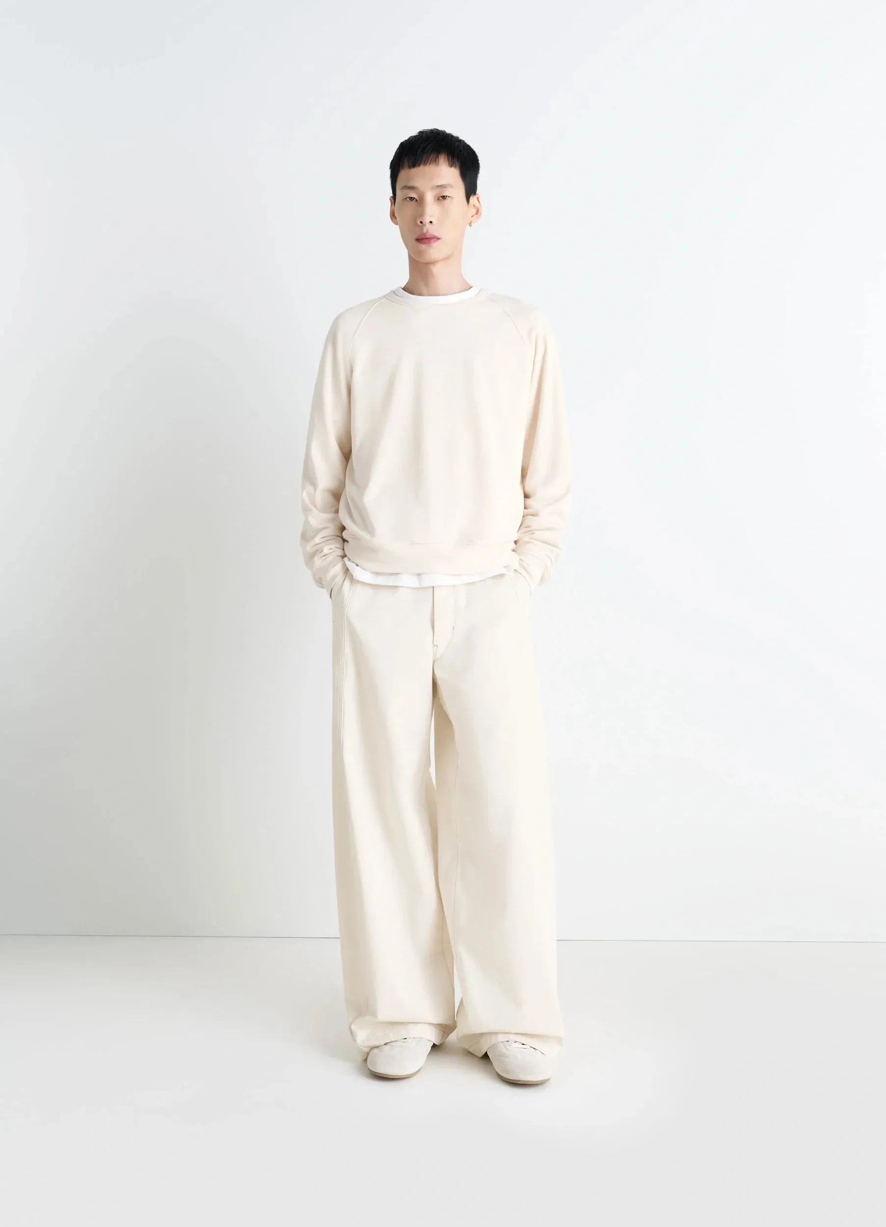 CREW NECK SWEATSHIRT sold by Lemaire product image thumbnail 2