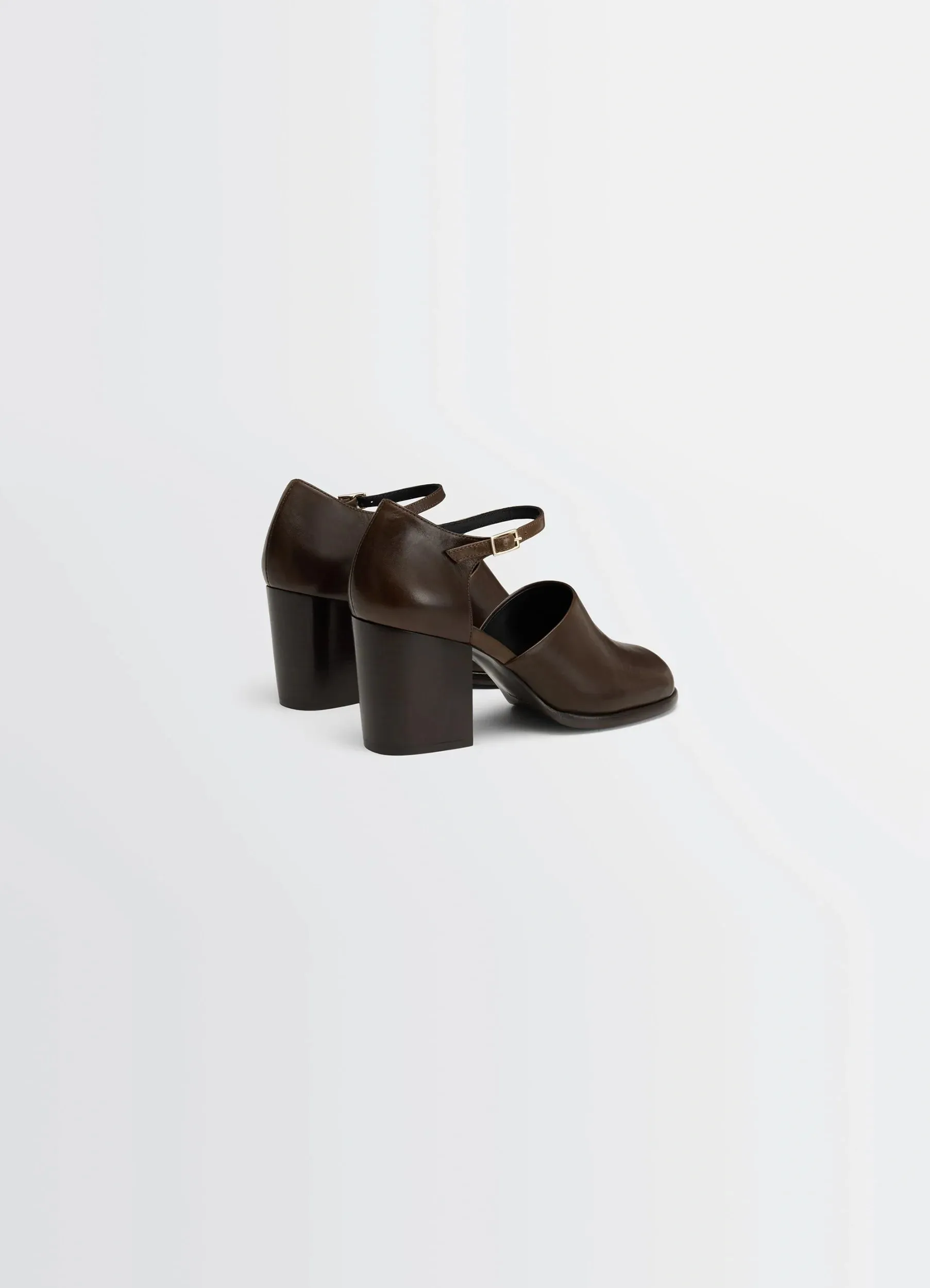 SQUARE HEELED SANDALS WITH 80MM HEEL sold by Lemaire product image thumbnail 4