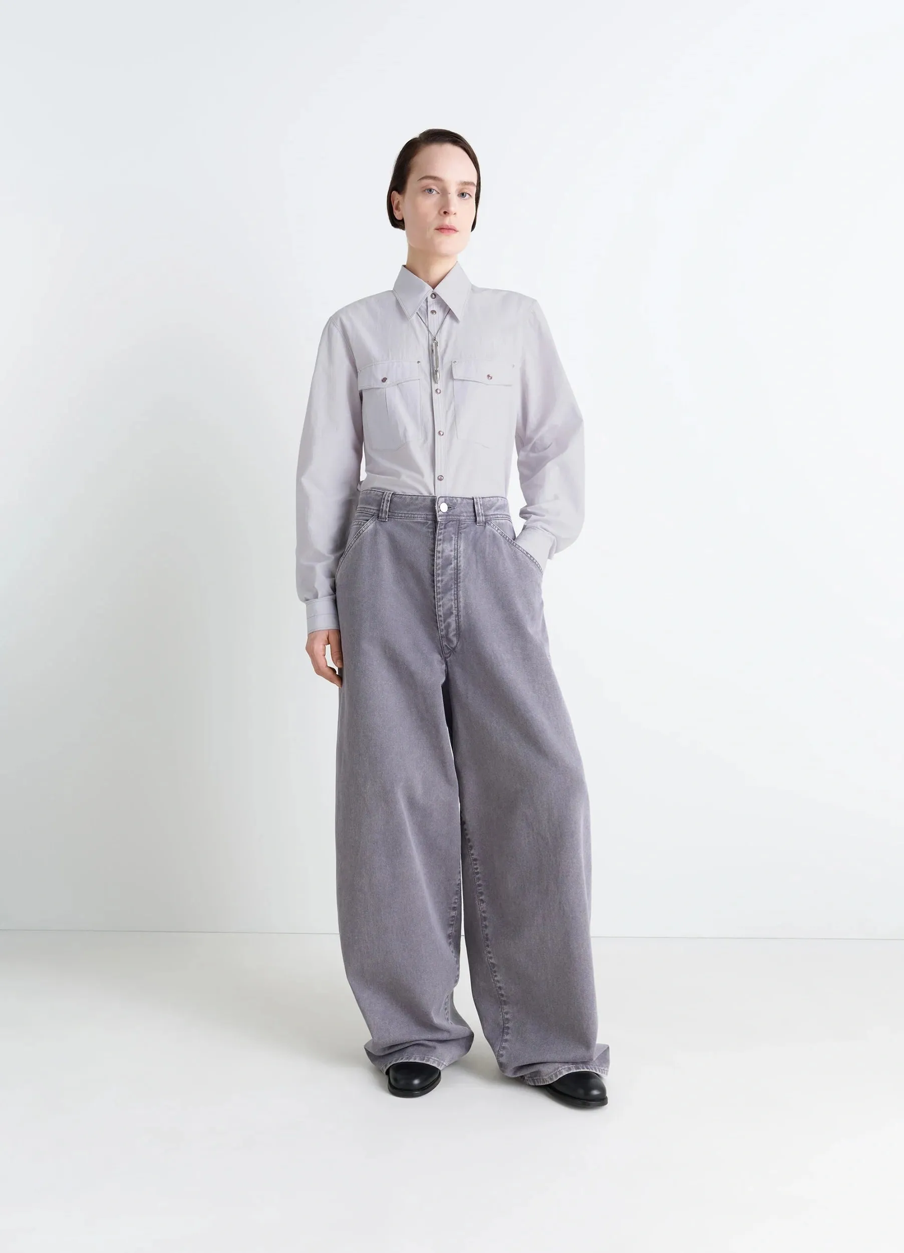 CHEST-POCKET FITTED SHIRT sold by Lemaire product image thumbnail 2