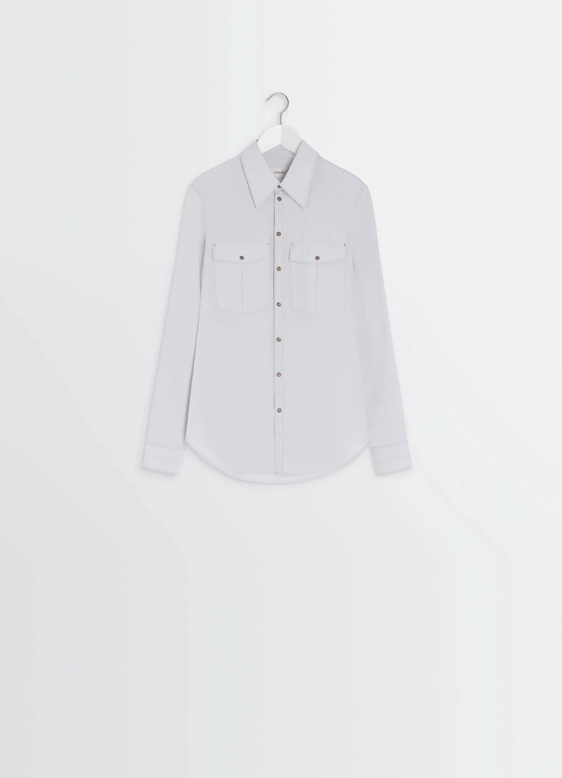 CHEST-POCKET FITTED SHIRT sold by Lemaire product image thumbnail 3