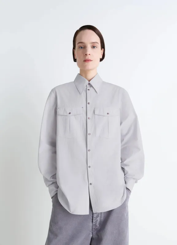 CHEST-POCKET FITTED SHIRT sold by Lemaire