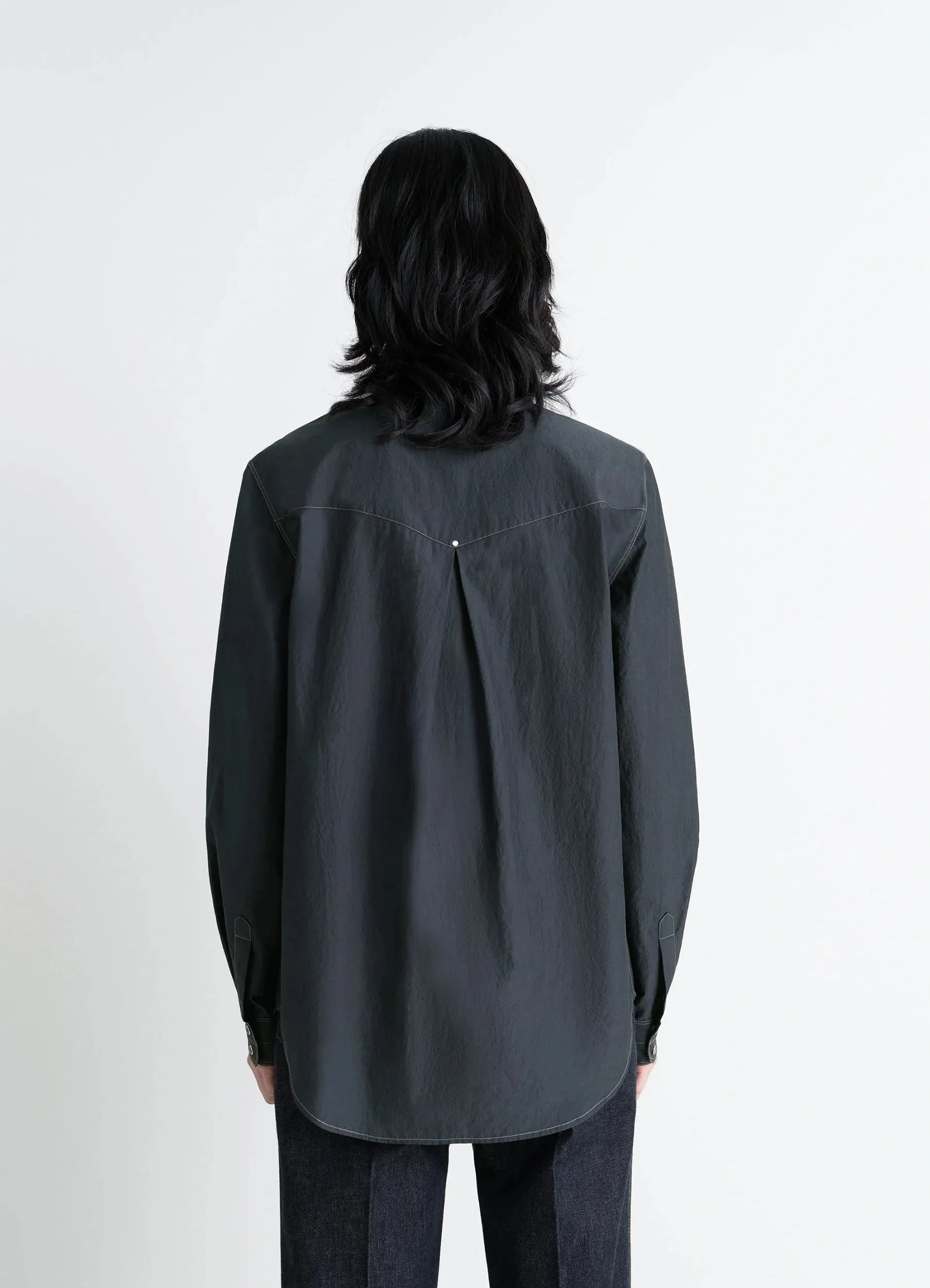 CHEST-POCKET FITTED SHIRT sold by Lemaire product image thumbnail 4
