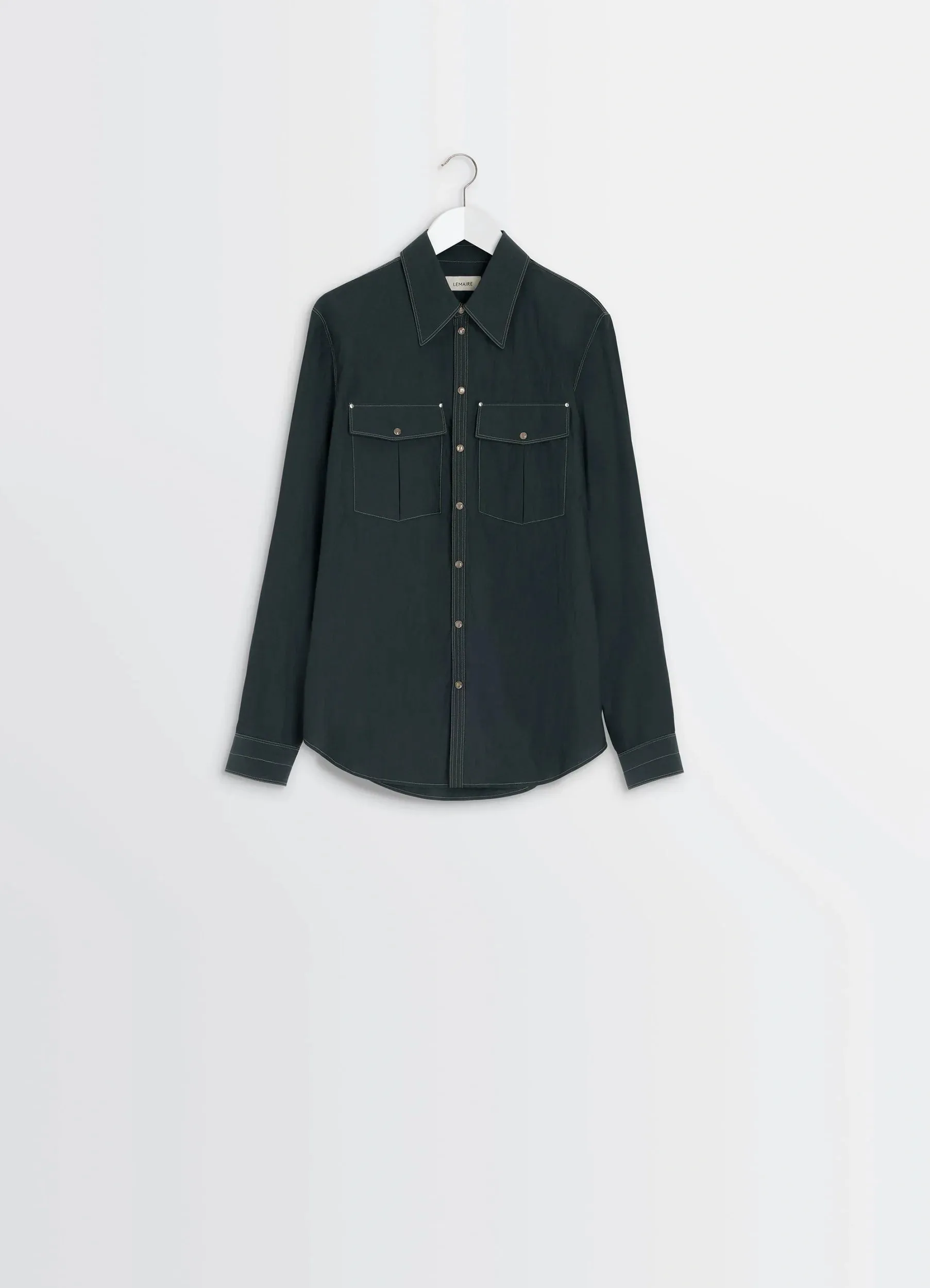 CHEST-POCKET FITTED SHIRT sold by Lemaire product image thumbnail 2