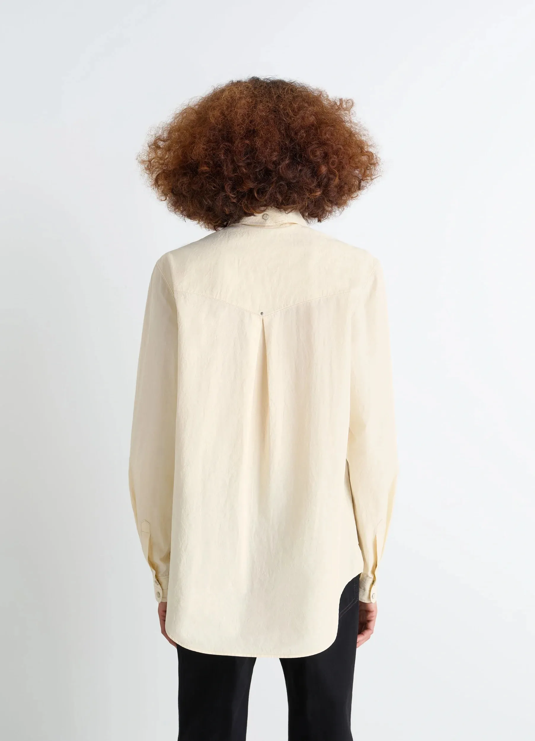CHEST-POCKET FITTED SHIRT sold by Lemaire product image thumbnail 4