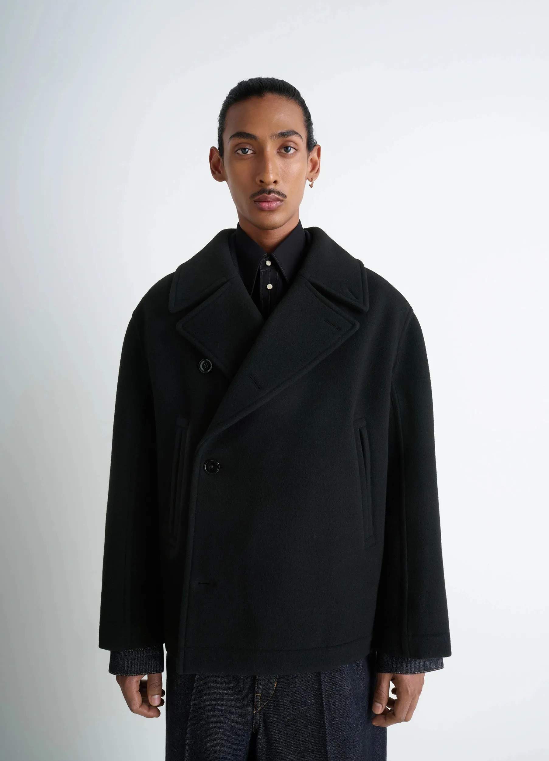 BOXY PEACOAT sold by Lemaire product image thumbnail 3