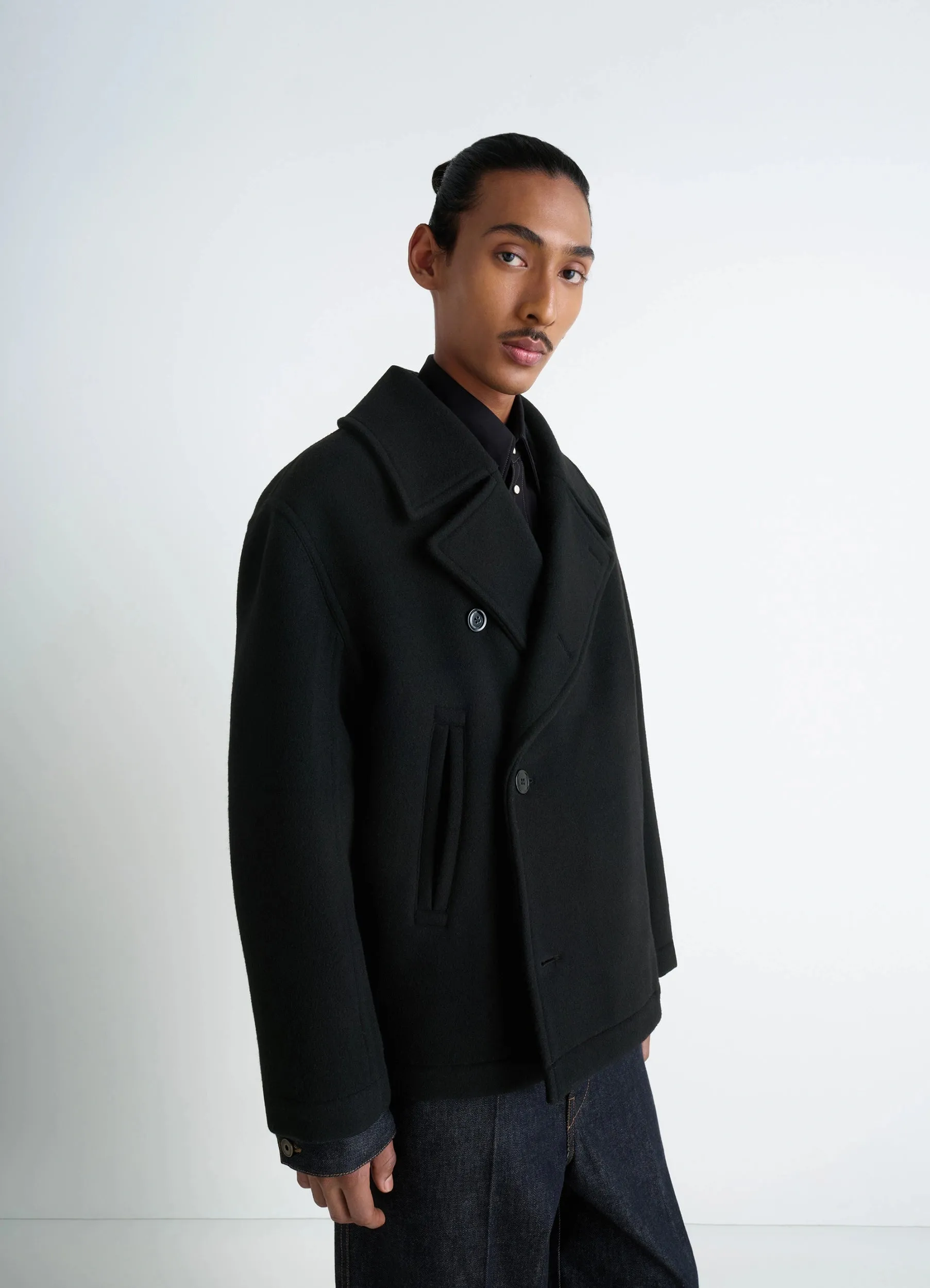 BOXY PEACOAT sold by Lemaire