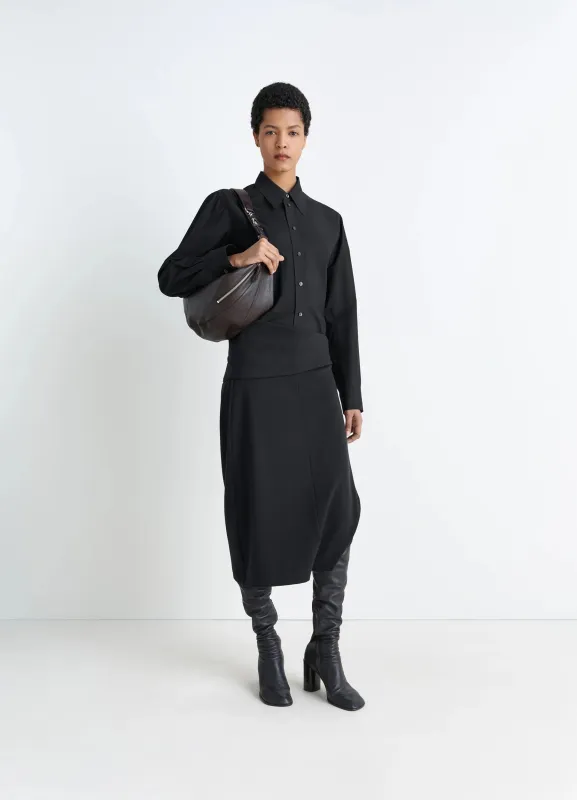 TWISTED HEM SKIRT made by Lemaire