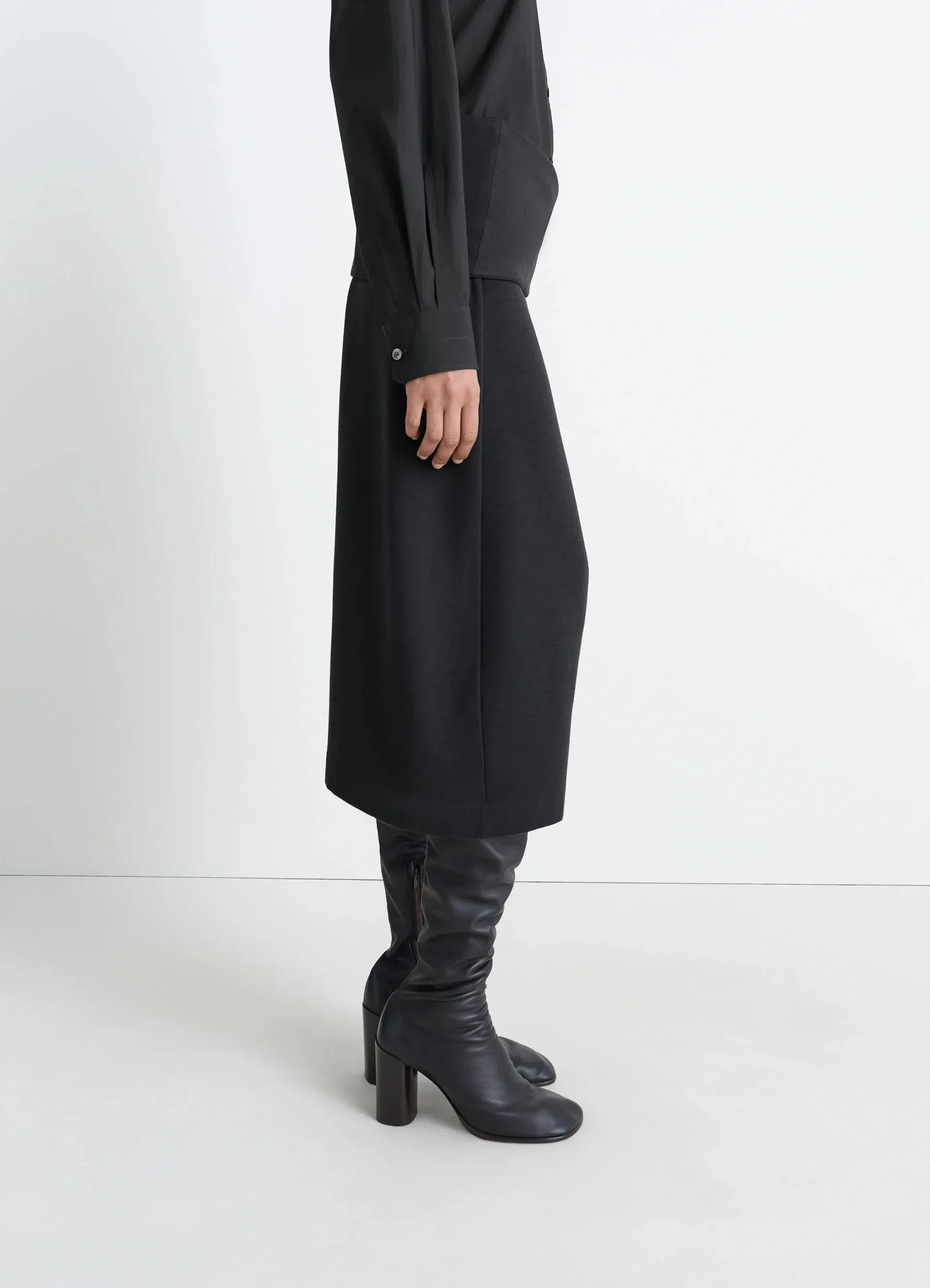 TWISTED HEM SKIRT sold by Lemaire product image thumbnail 5
