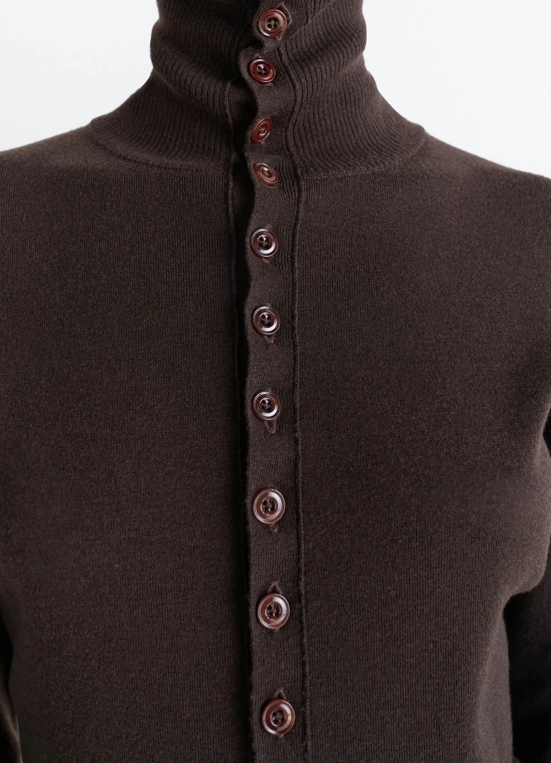 BUTTONED FITTED CARDIGAN sold by Lemaire product image thumbnail 3
