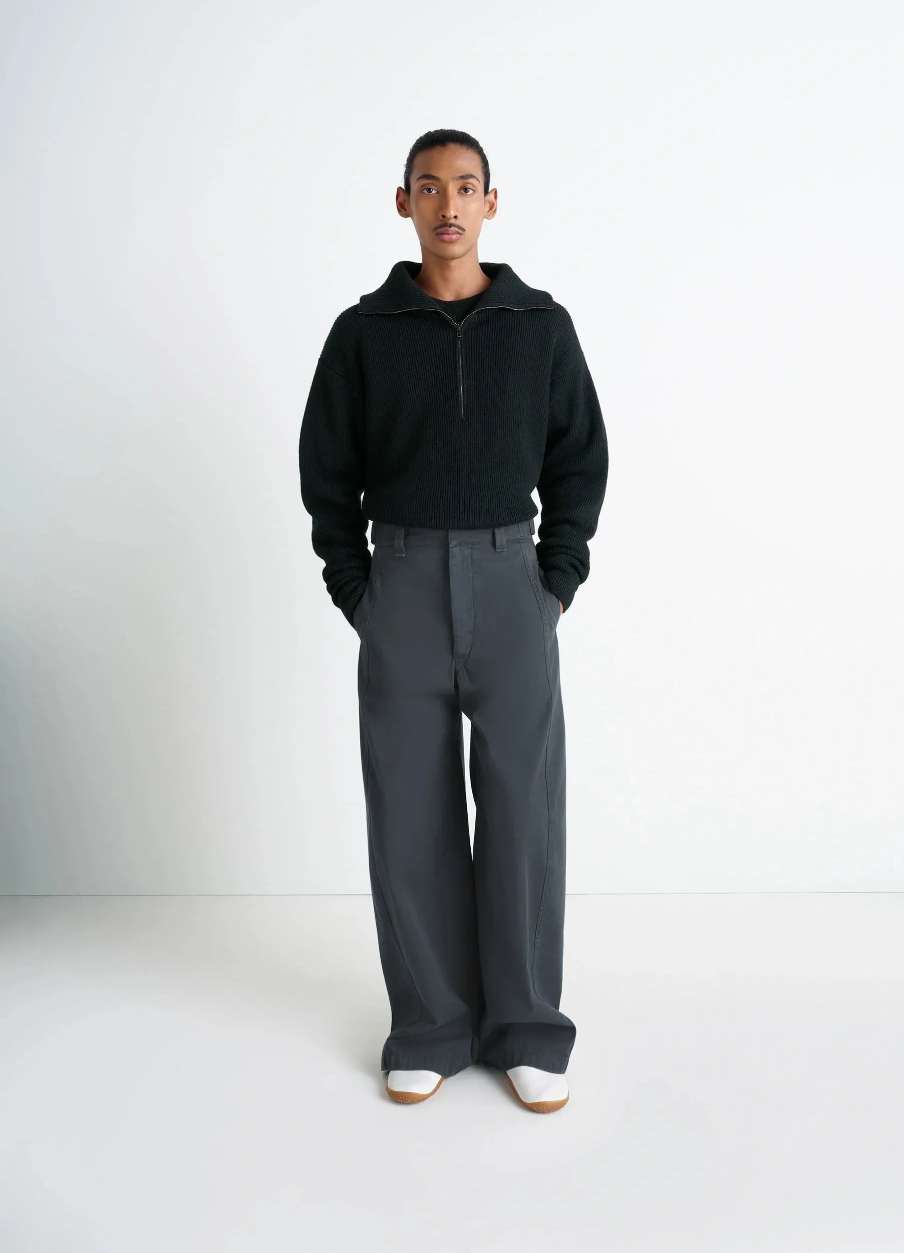 HALF ZIP SWEATER sold by Lemaire product image thumbnail 2