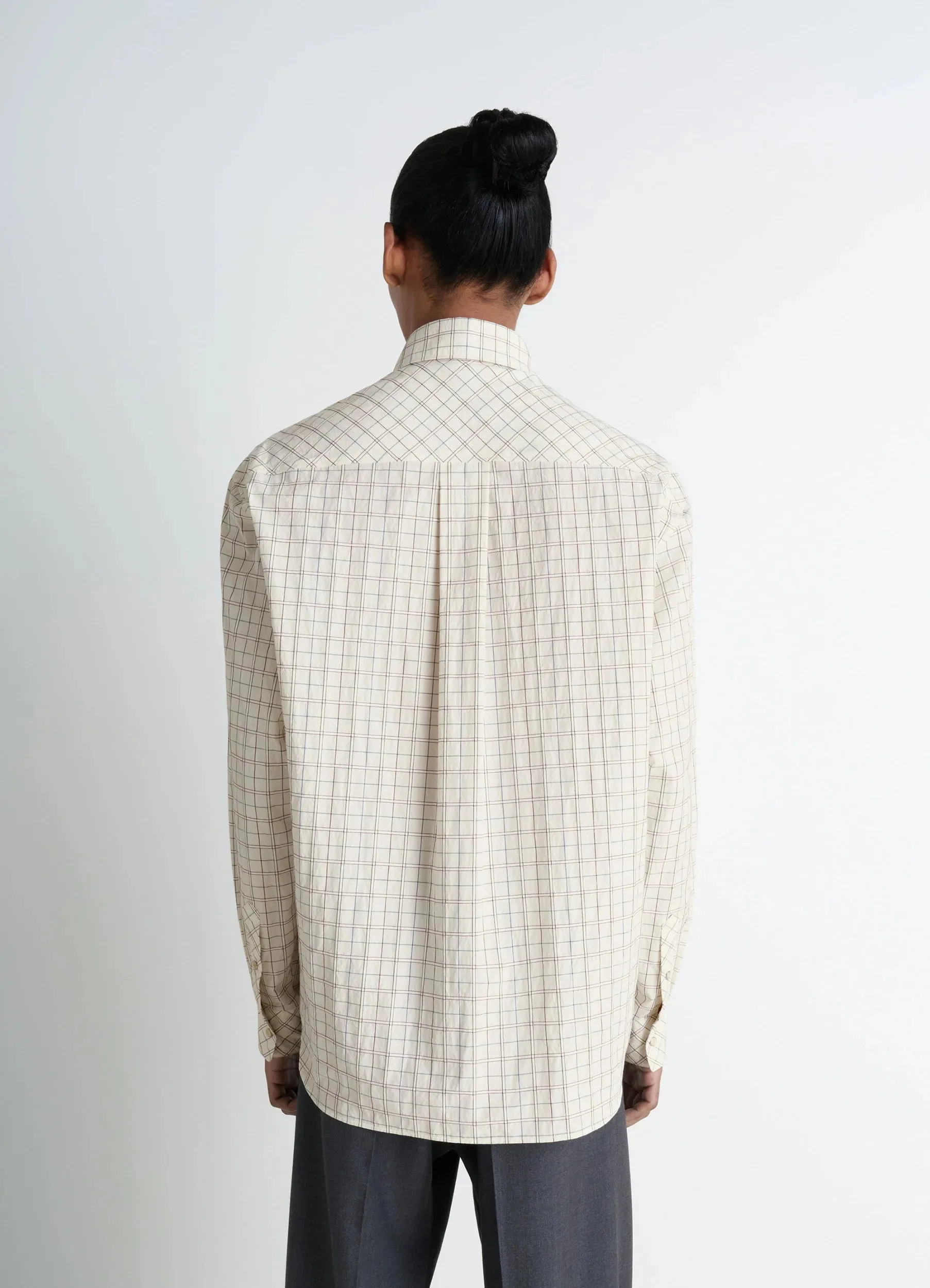 WESTERN CHECK SHIRT sold by Lemaire product image thumbnail 4