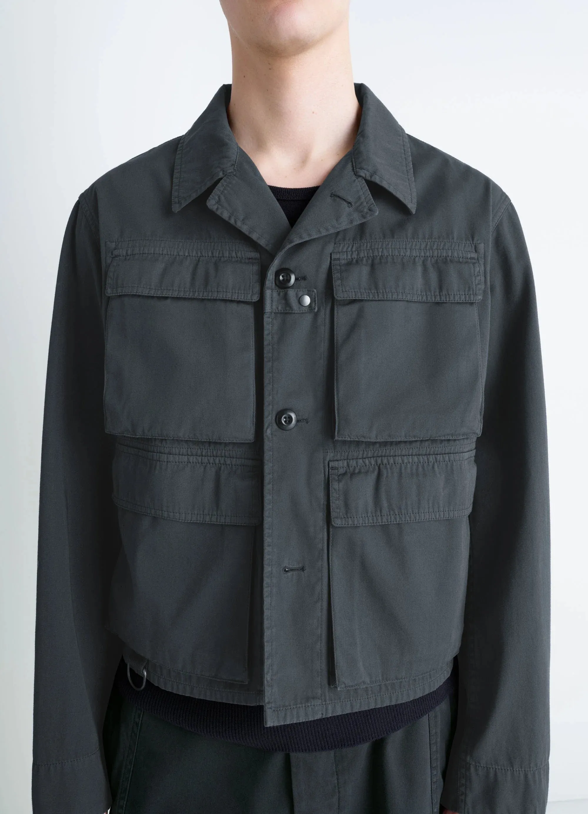 SHORT UTILITY JACKET sold by Lemaire product image thumbnail 3