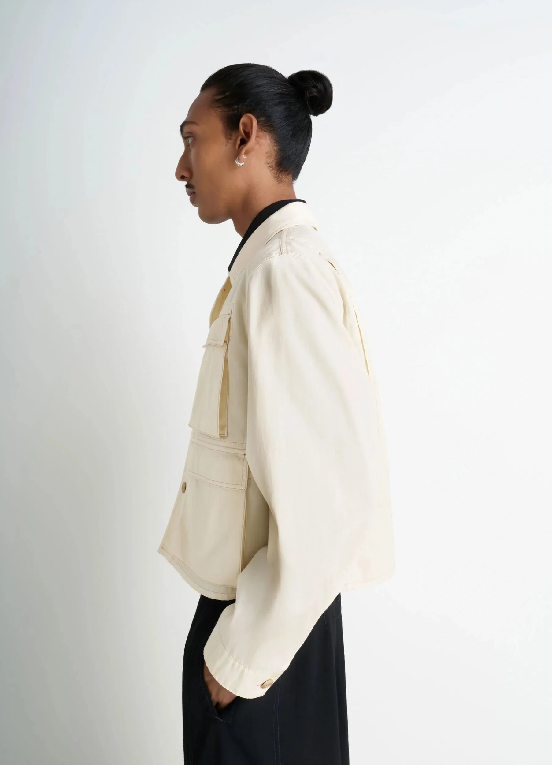 SHORT UTILITY JACKET sold by Lemaire product image thumbnail 4