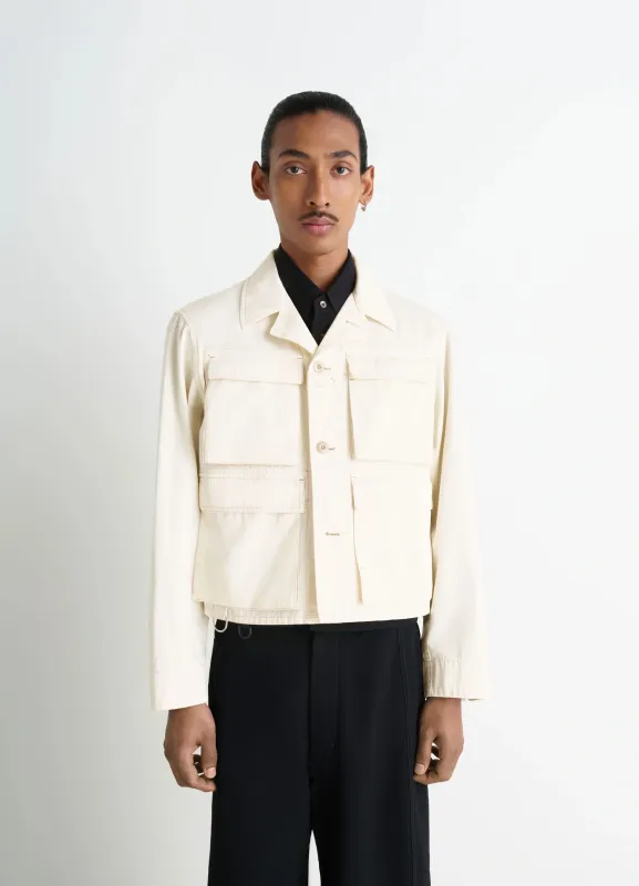 SHORT UTILITY JACKET sold by Lemaire