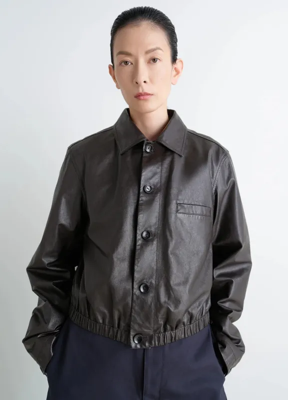 SOFT LEATHER BLOUSON sold by Lemaire