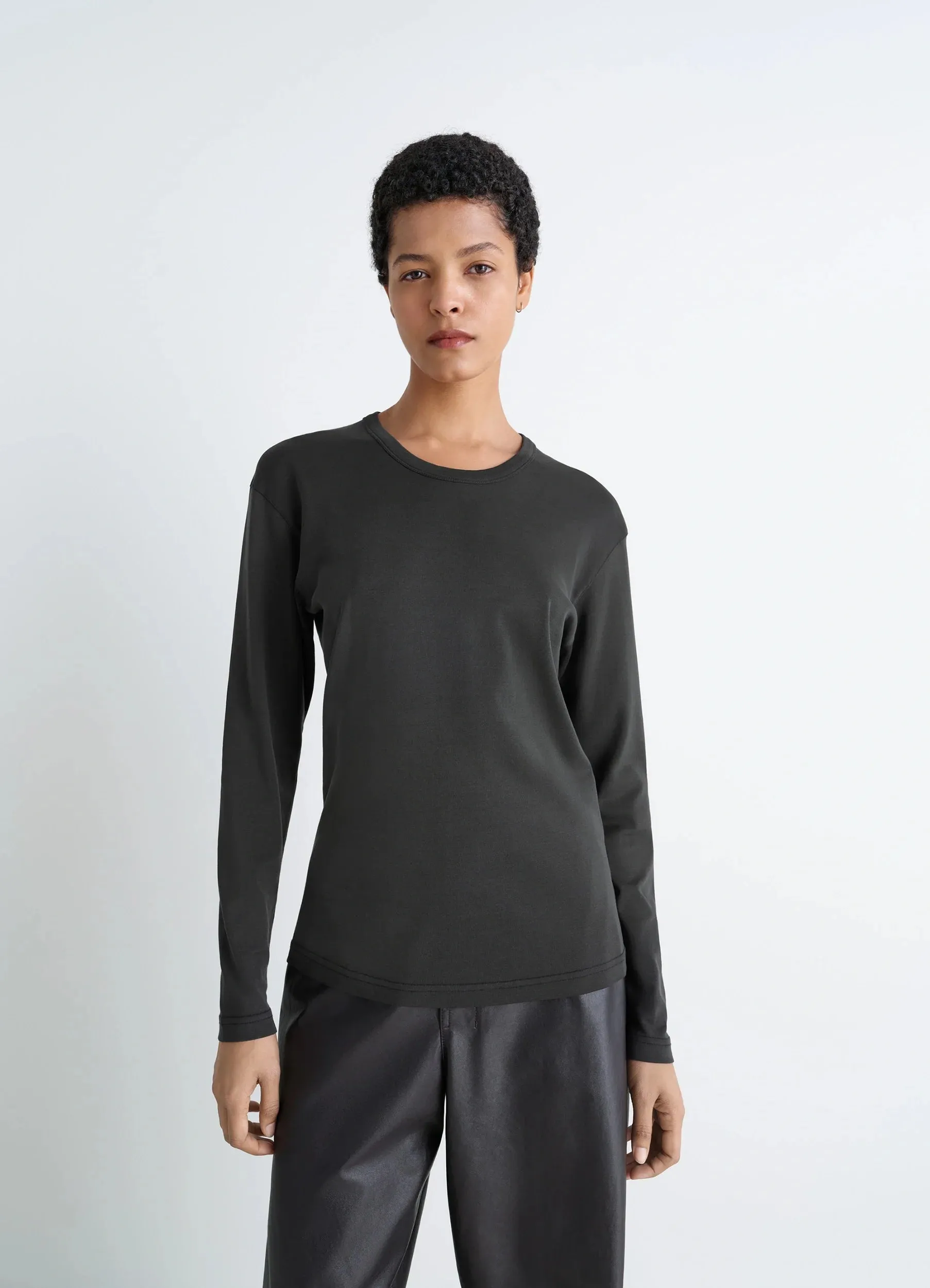 RIB LONG SLEEVE TOP sold by Lemaire