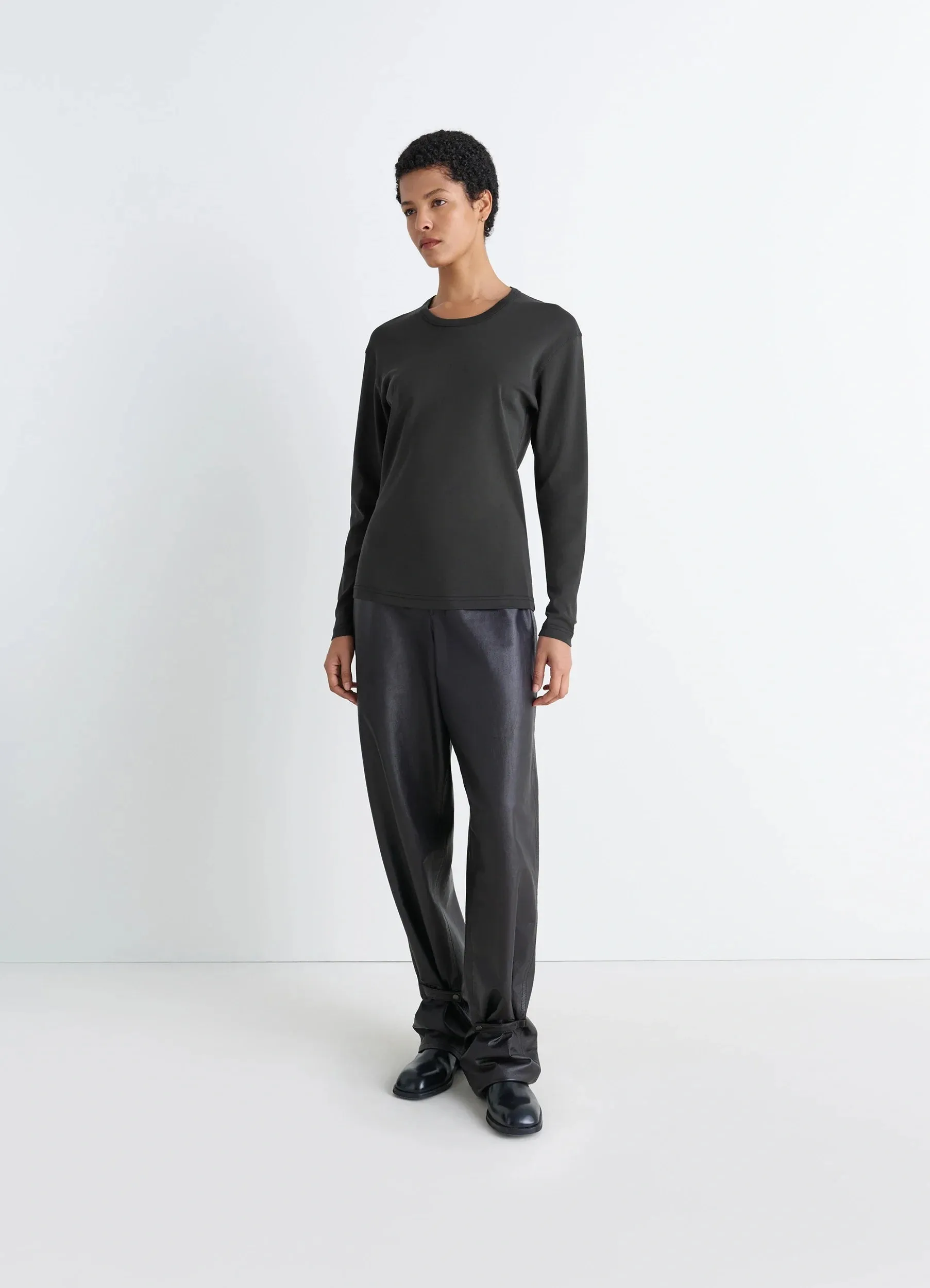 RIB LONG SLEEVE TOP sold by Lemaire product image thumbnail 2