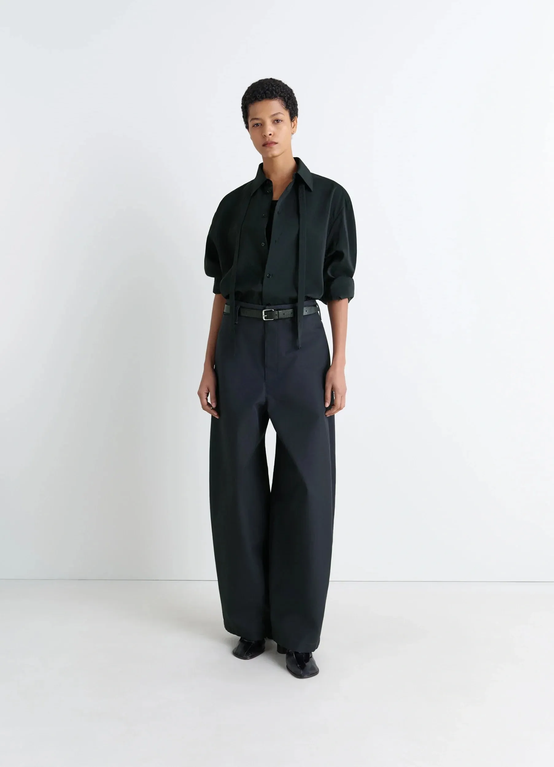 LARGE CHINO IN COTTON TWILL sold by Lemaire